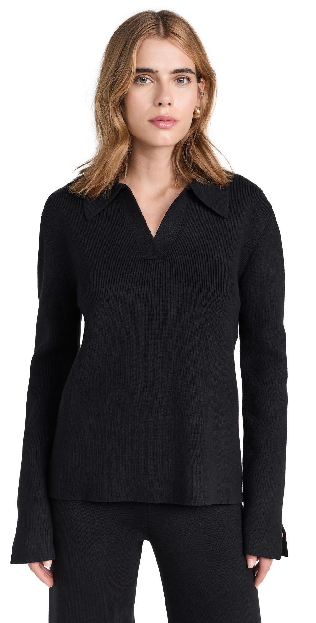 English Factory Polo Collar Knit Sweater Product Image