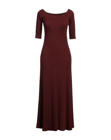 CHLOÉ Woman Maxi Dress Burgundy Size S Wool, Cashmere In Red Product Image