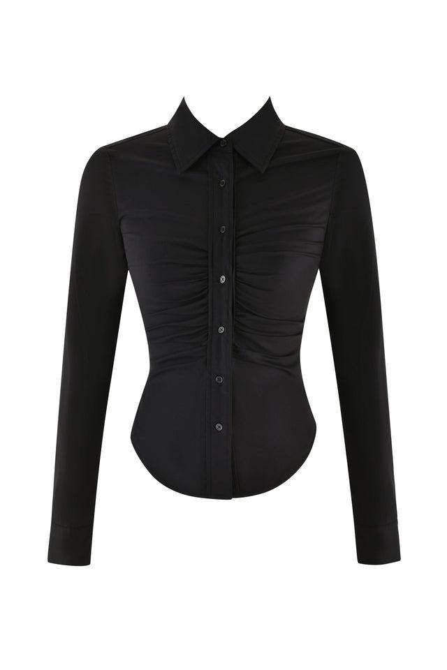 MONICA SHIRT - BLACK Product Image