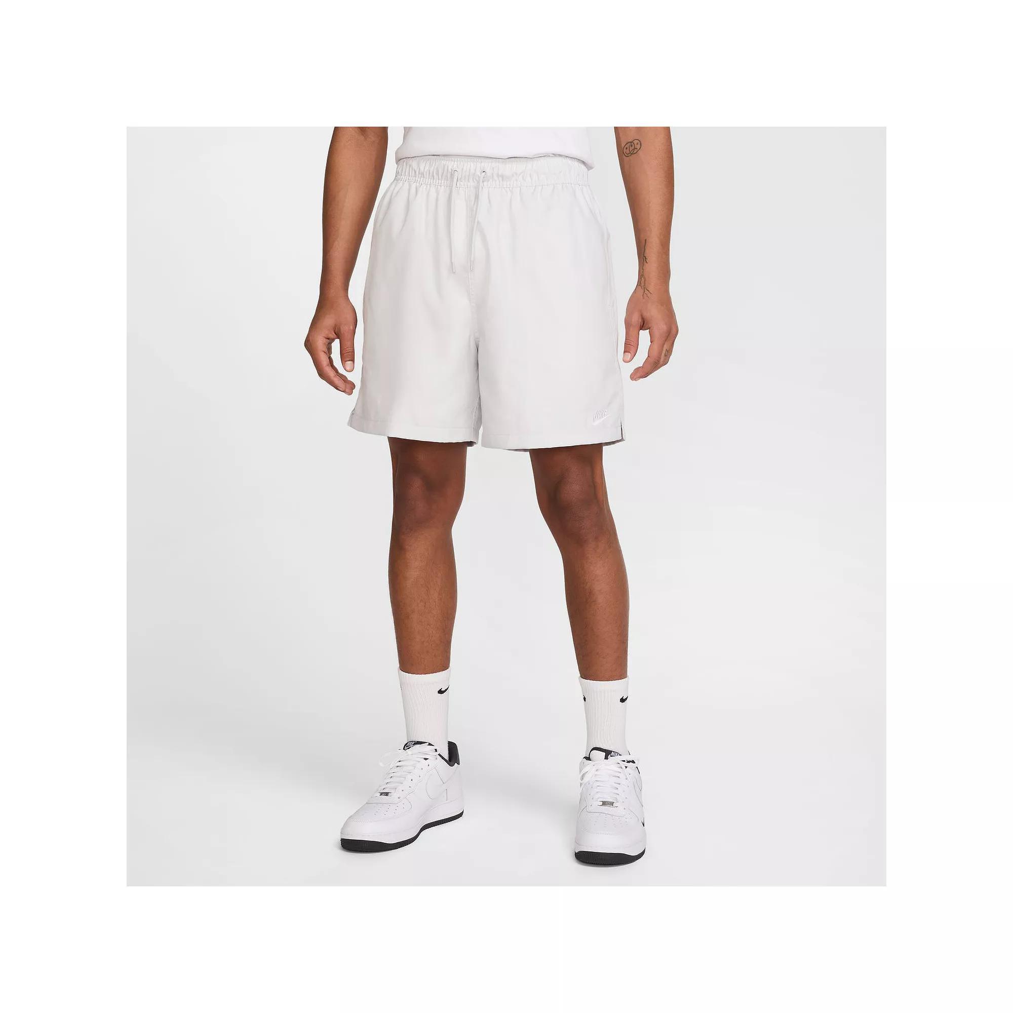 Men's Nike Club Woven Flow Shorts, Size: XXL, Photon Dust Product Image