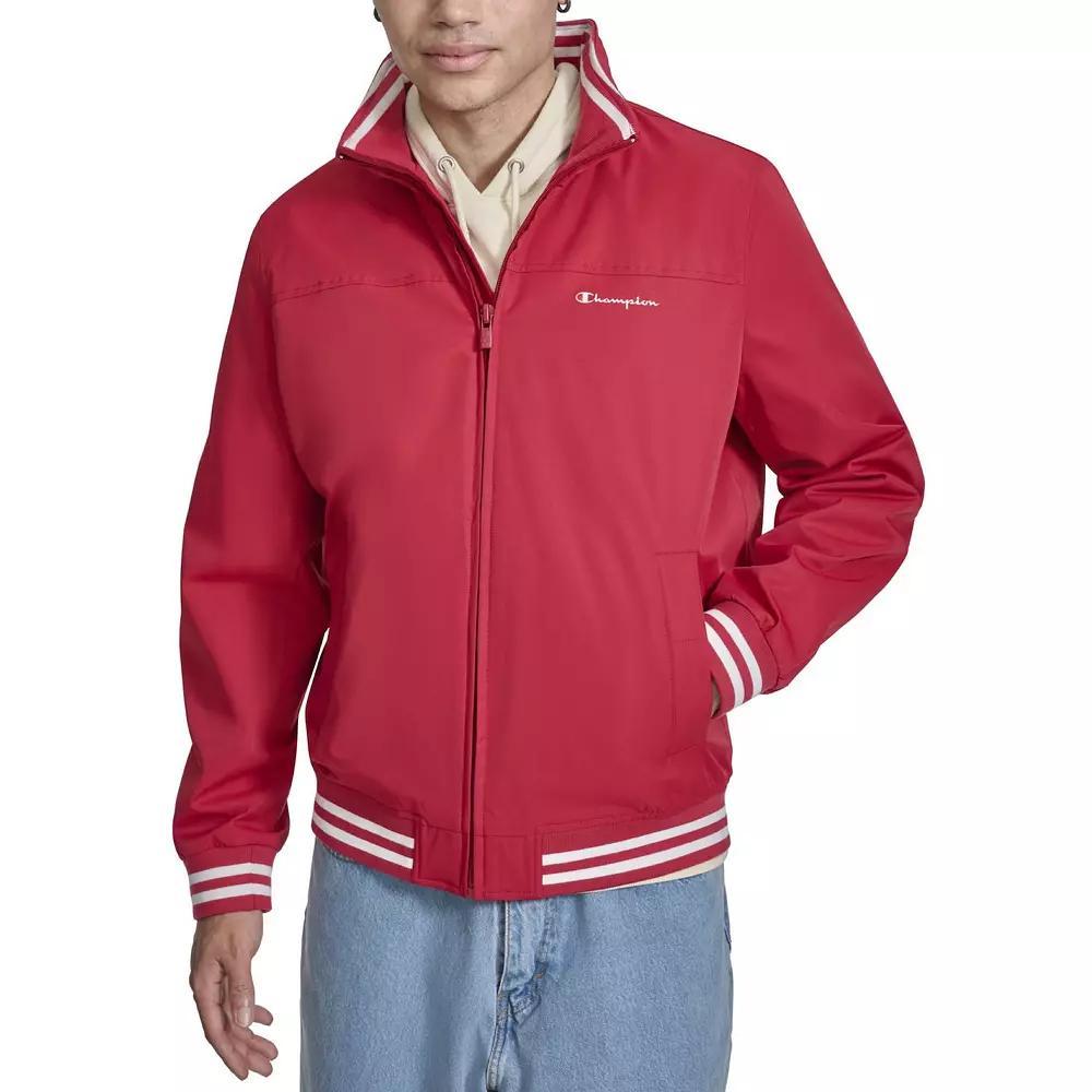 Mens Champion Varsity Bomber Jacket with Stand Collar Product Image