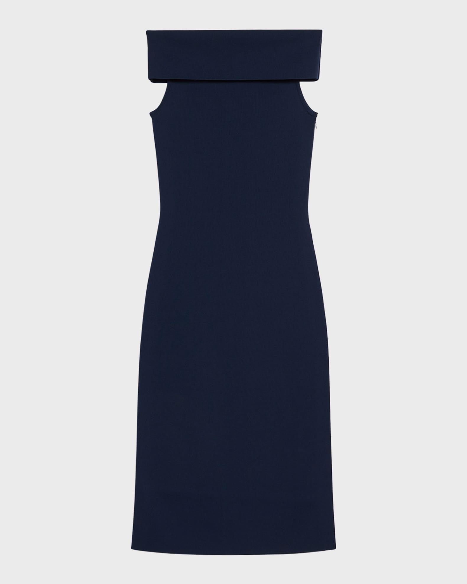 Aulla Off-Shoulder Knit Midi Dress Product Image