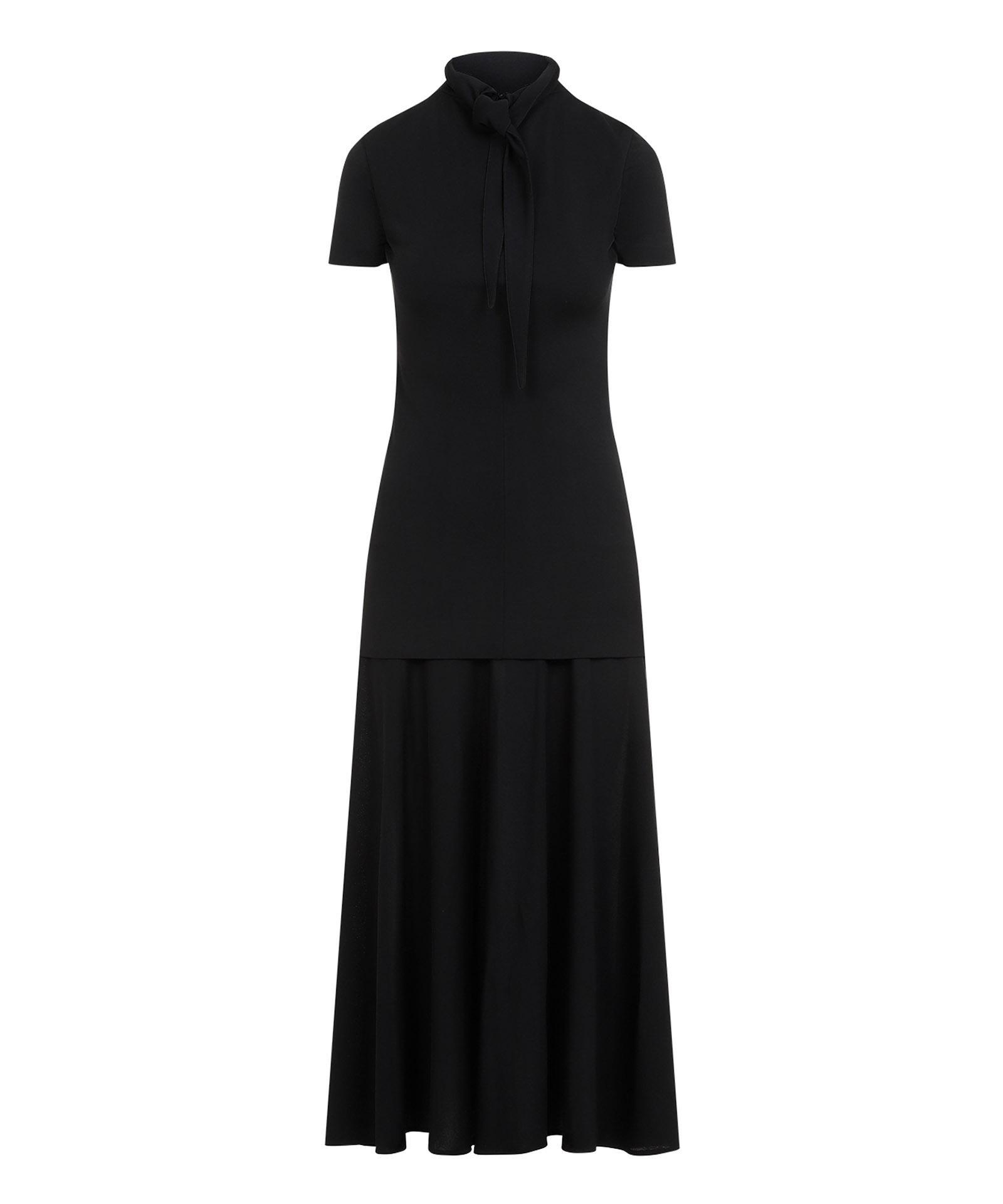 JIL SANDER Long Dress In Black Product Image