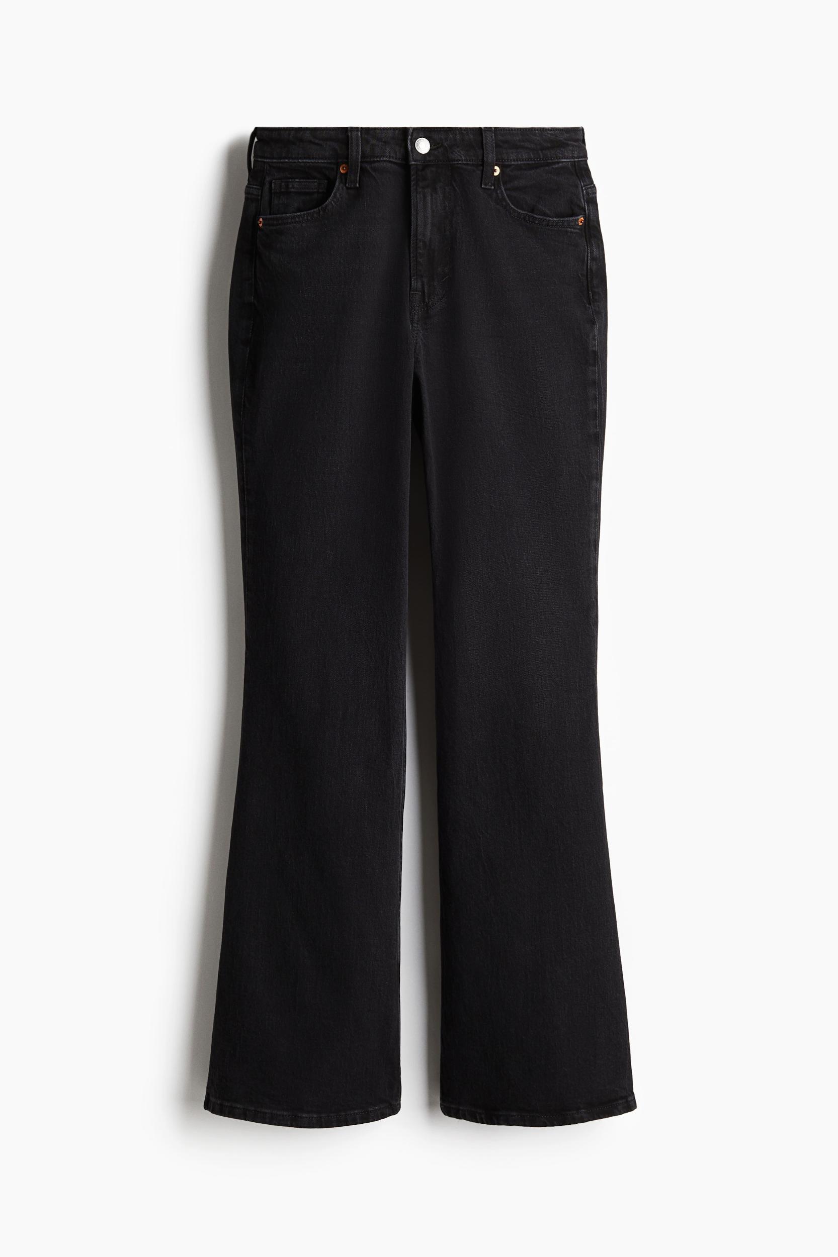 Curvy Fit Flared High Jeans Product Image