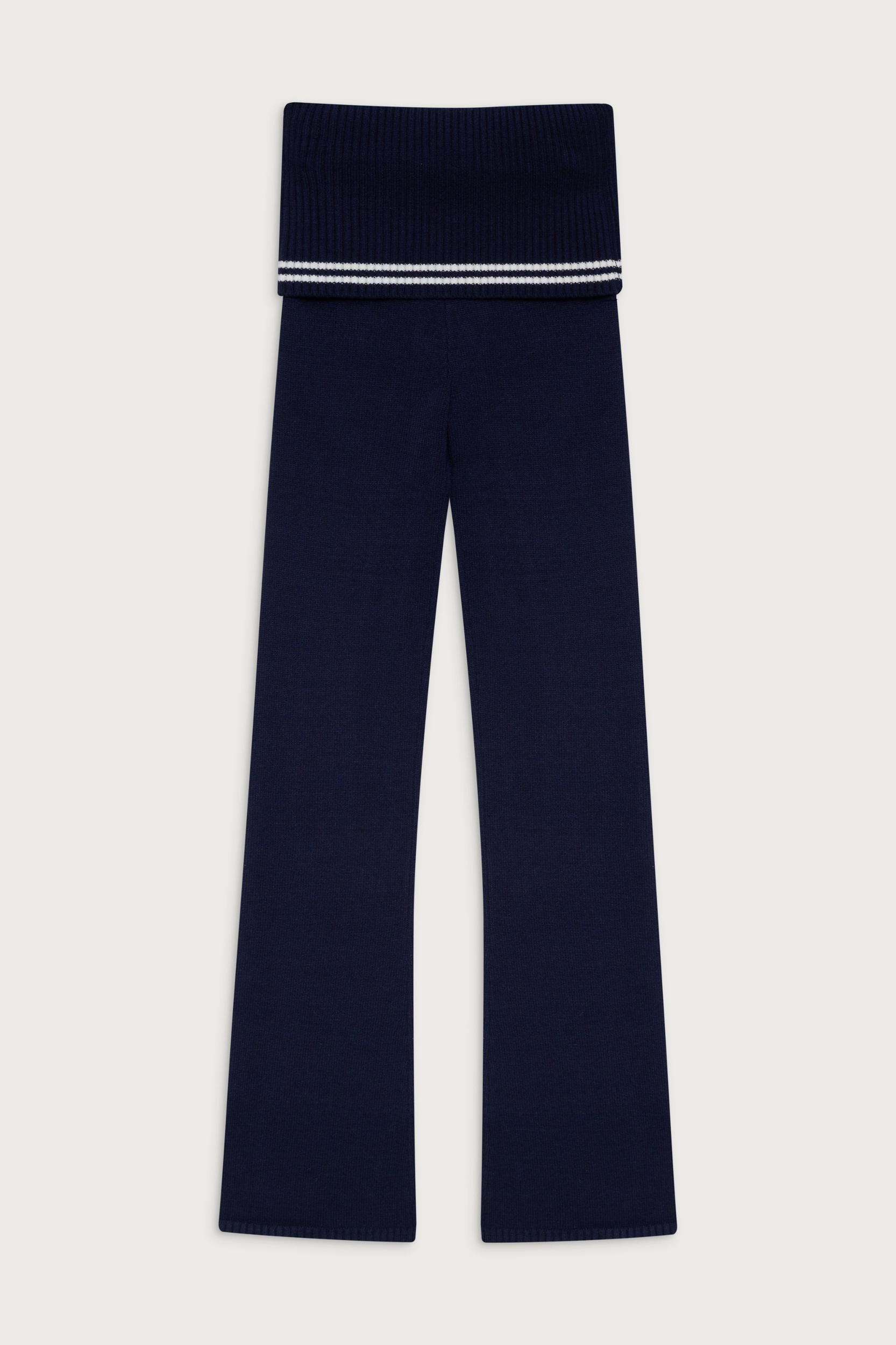 Aimee Cloud Knit Flare Pant - Starlight Product Image