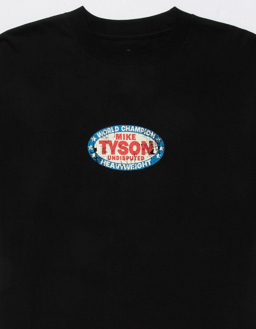 MIKE TYSON Retro America Mens Boxy Tee - BLACK Product Image