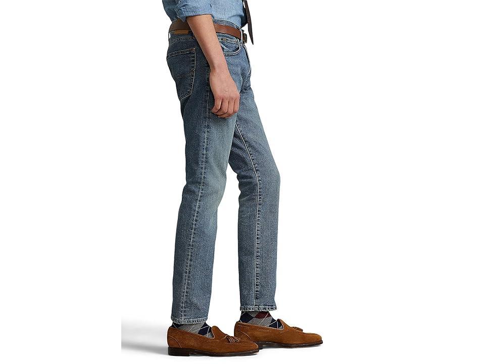 Polo Ralph Lauren Varick Slim Straight Jeans in Blue Product Image