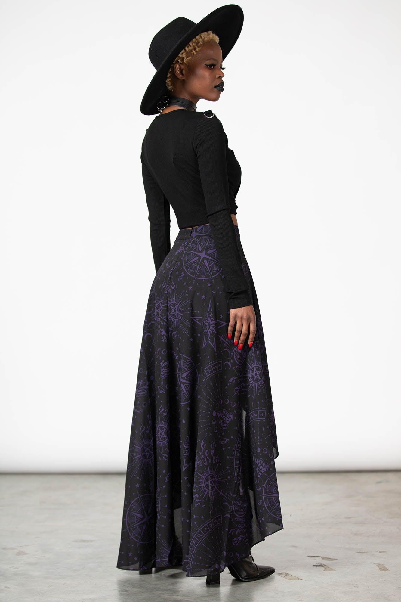 Corene Chiffon Maxi Skirt - Resurrect Female Product Image