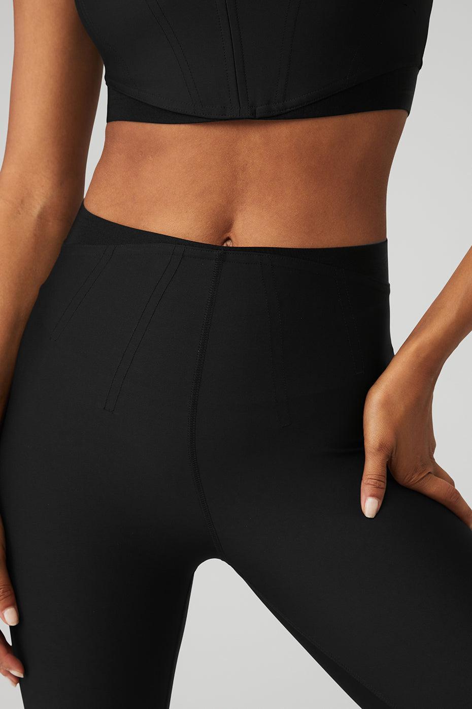 Airlift High-Waist 7/8 Corset Legging - Black Female Product Image