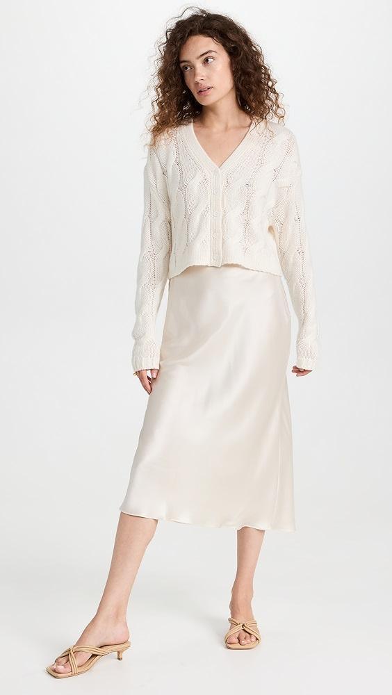Sablyn Cashmere Cable Knit Cardigan | Shopbop Product Image