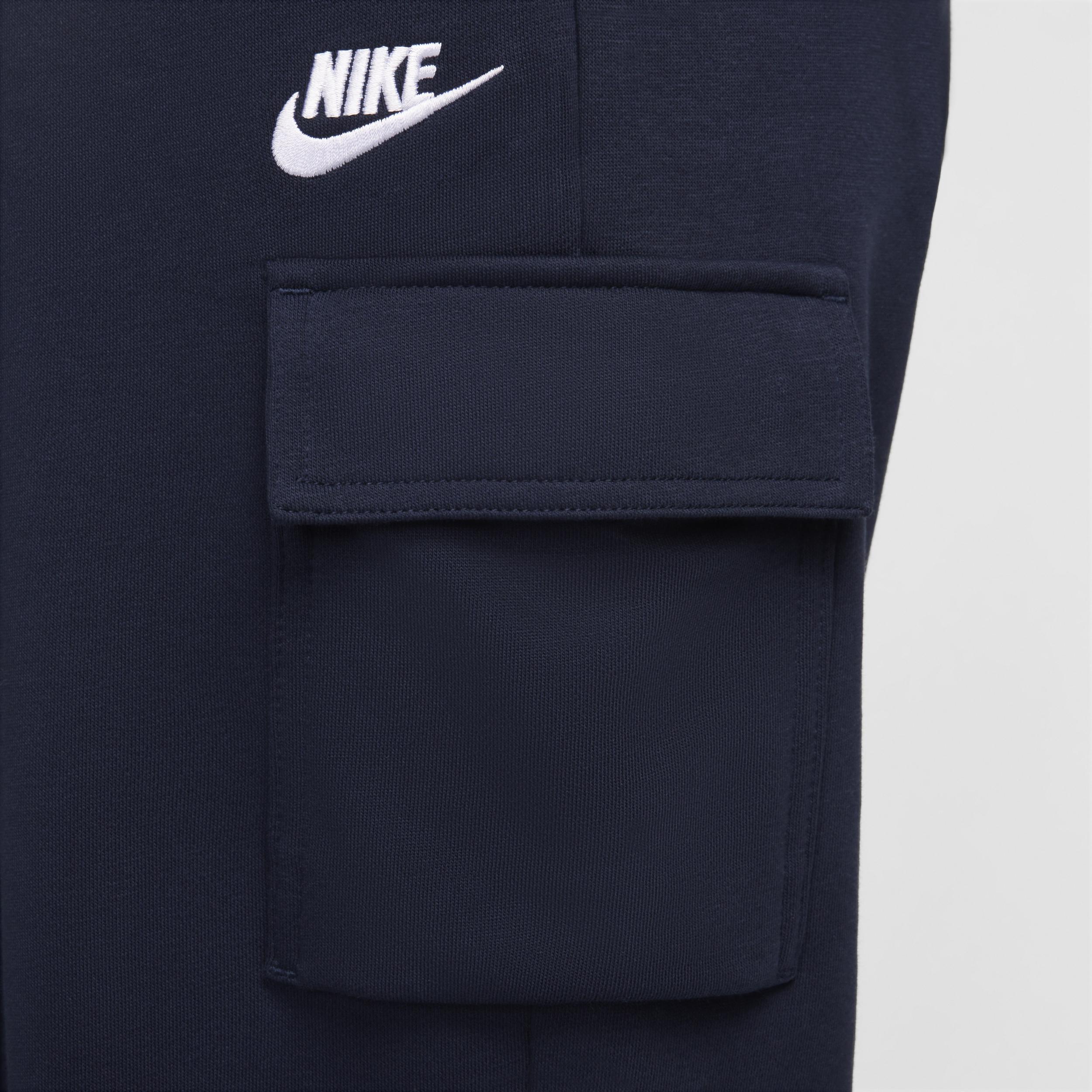 Women's Nike Sportswear Club Fleece Mid-Rise Oversized Cargo Sweatpants Product Image