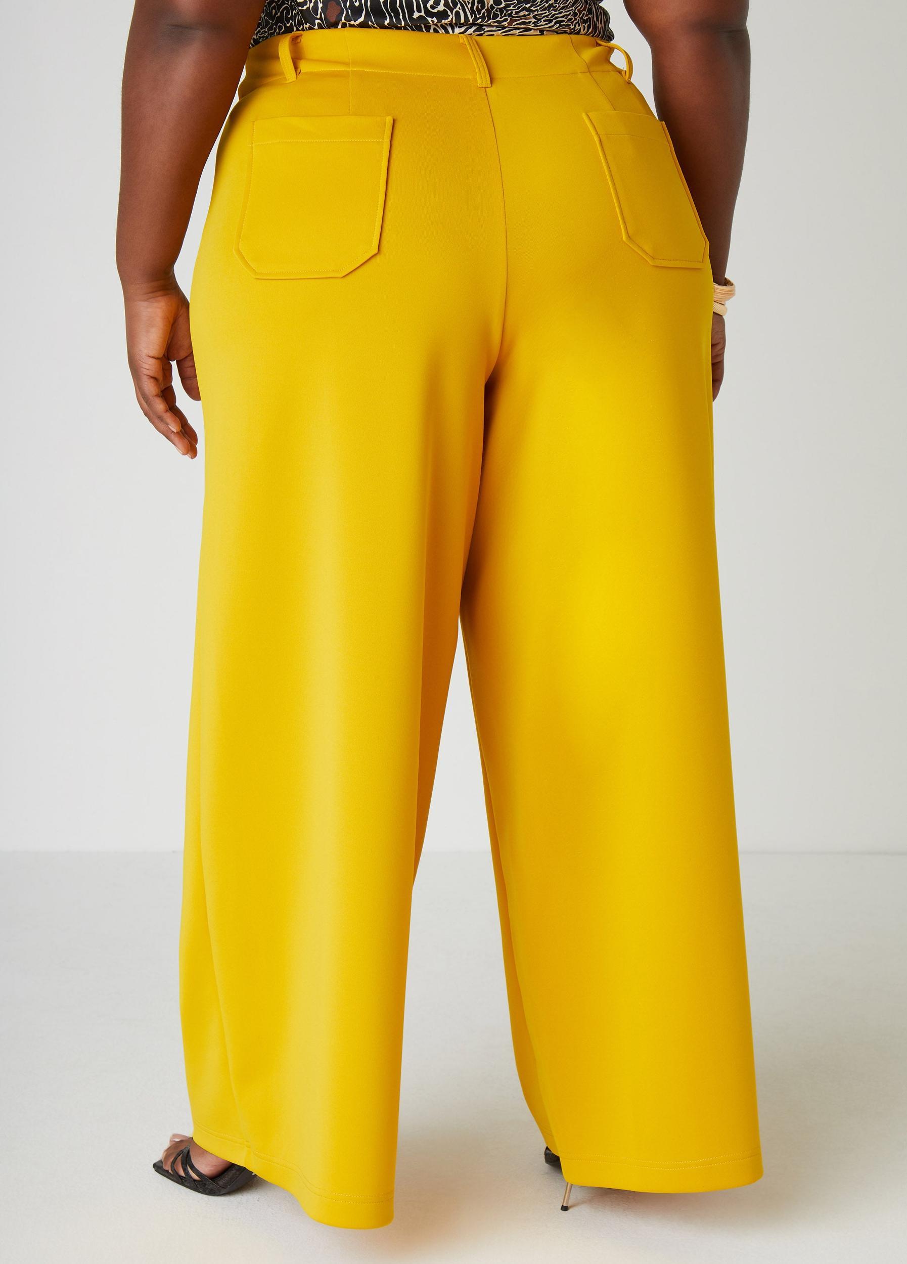 Scuba Wide Leg Pants Product Image