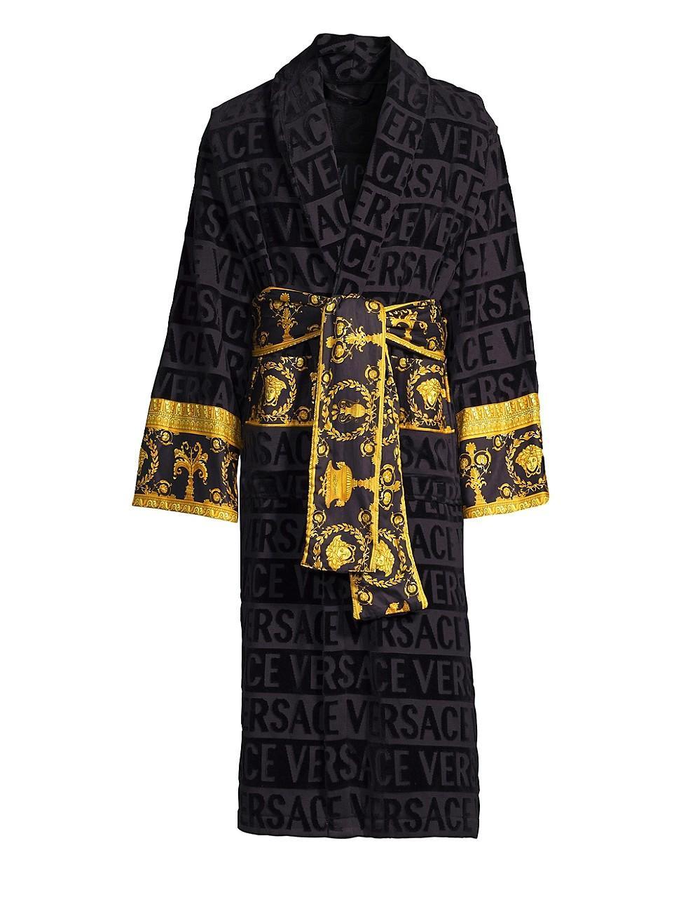 Mens Logo Baroque Bathrobe Product Image