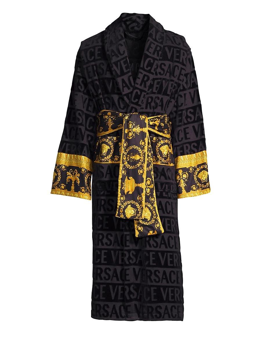 Mens Logo Baroque Bathrobe Product Image