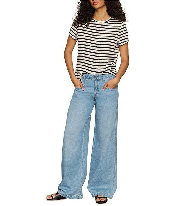 Sanctuary Highland Wide Leg Relaxed Denim Jeans Product Image