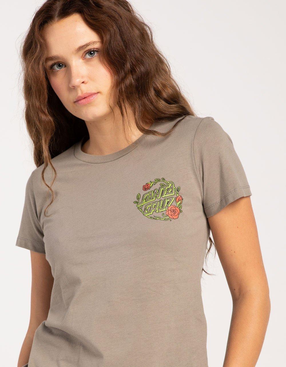 SANTA CRUZ Pokémon Womens Boyfriend Tee - GRAY Product Image