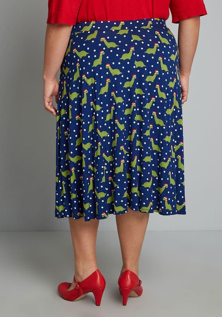 Excellence Attained Knit Midi Skirt Product Image