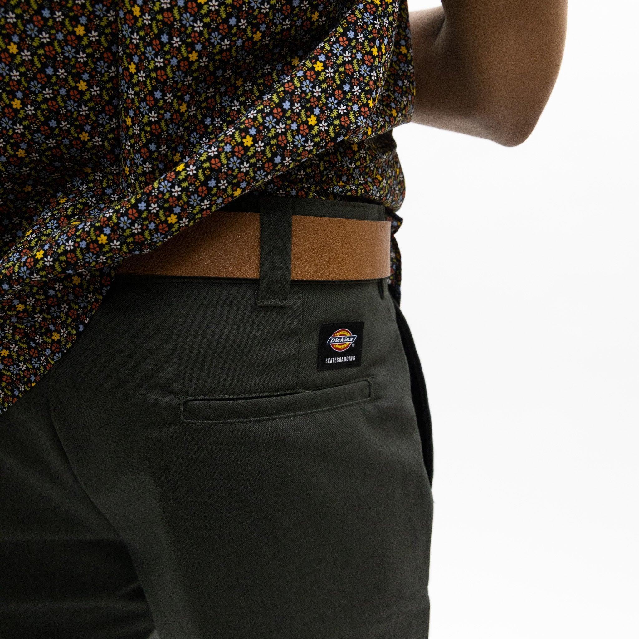 Dickies Skateboarding Slim Fit Shorts - Olive Green Product Image