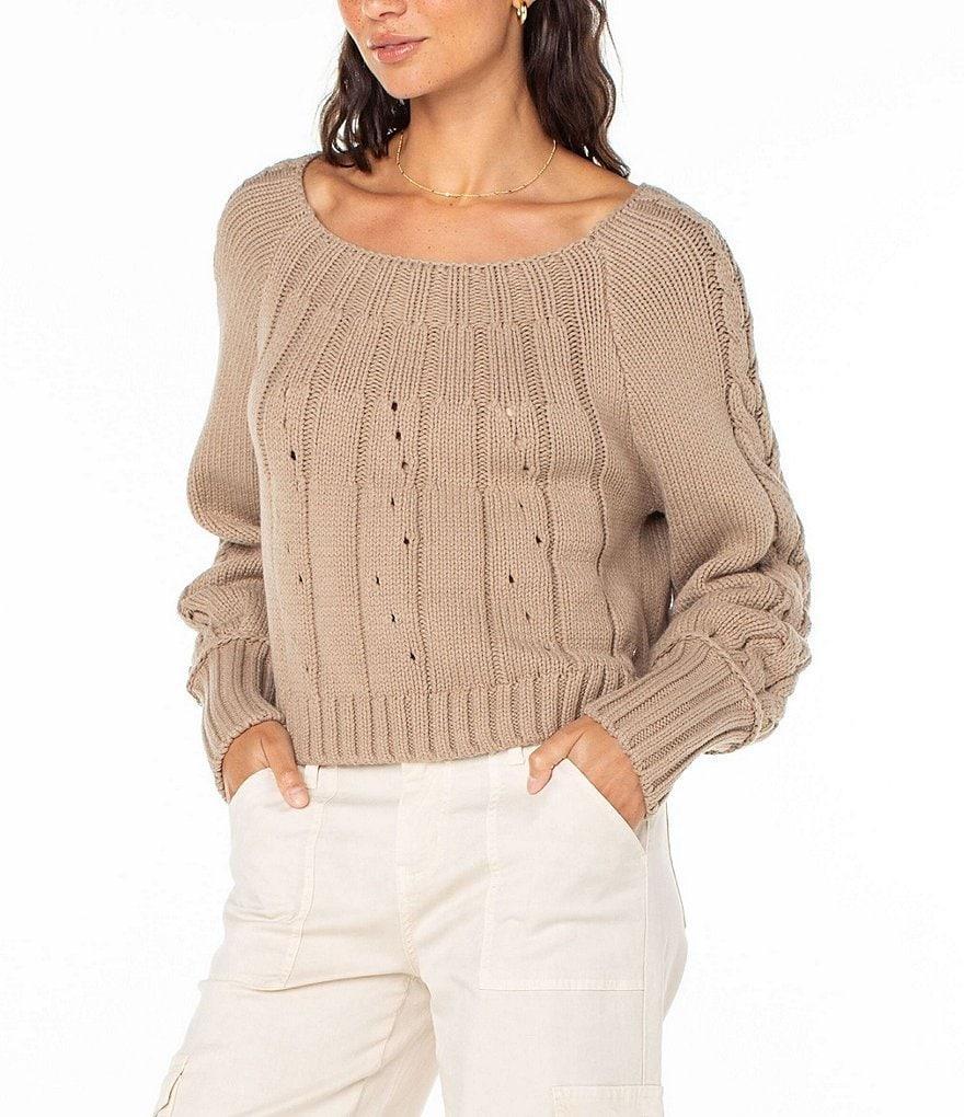 Roxy Day Dreams Cable Knit Sweater Product Image