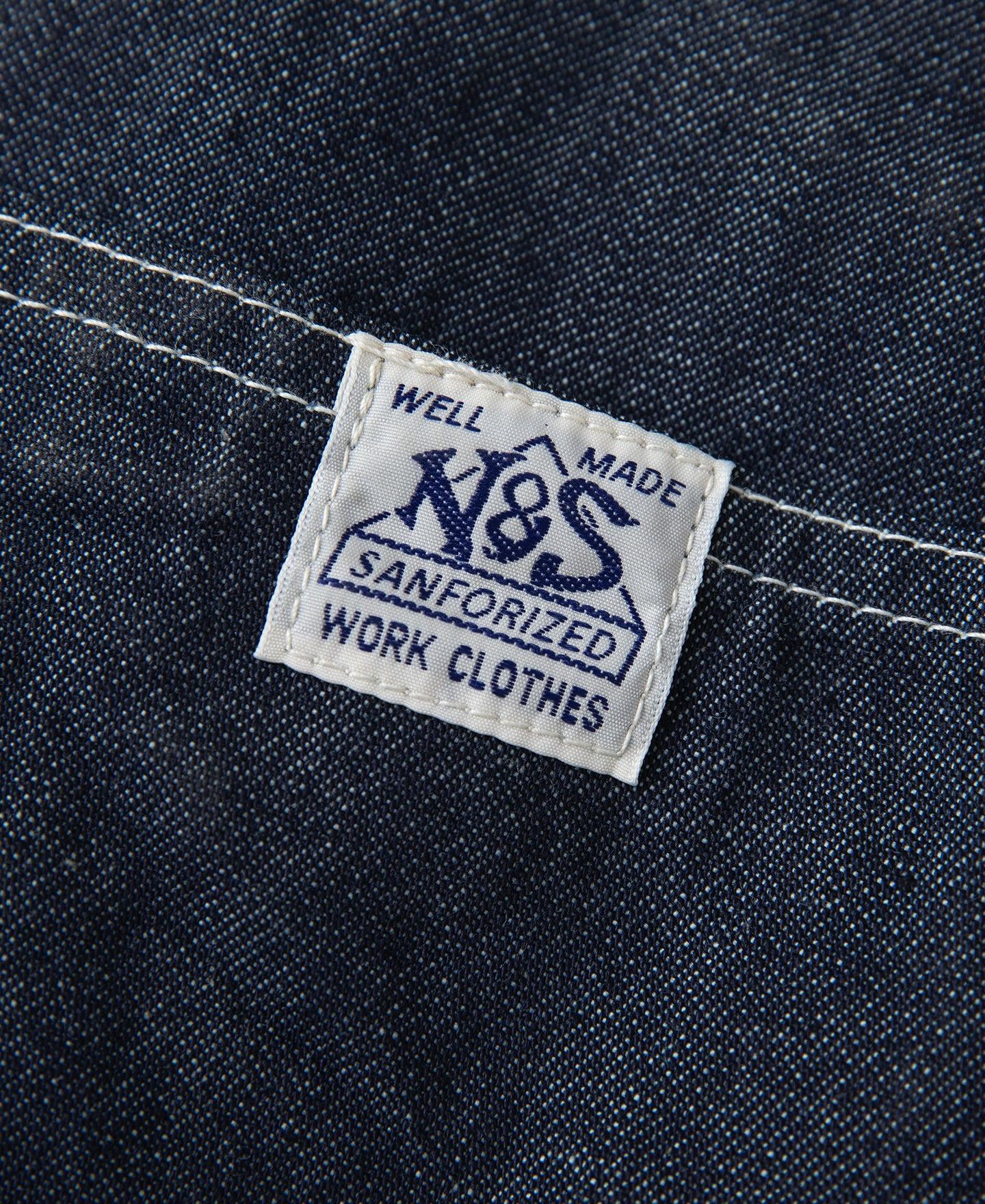 1950s Indigo Denim Painter Pants Product Image