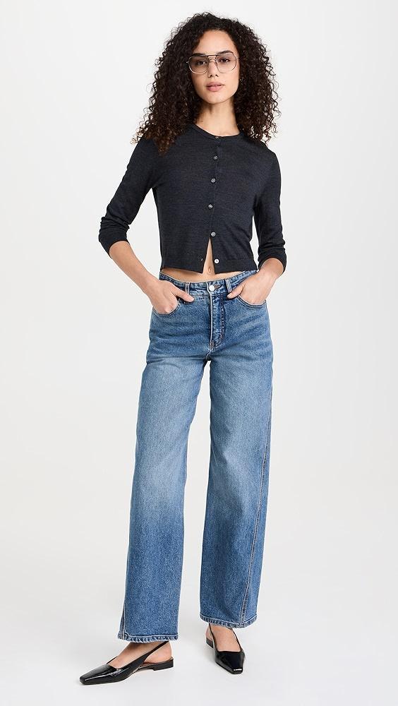 Theory Crop Crew Cardigan | Shopbop Product Image