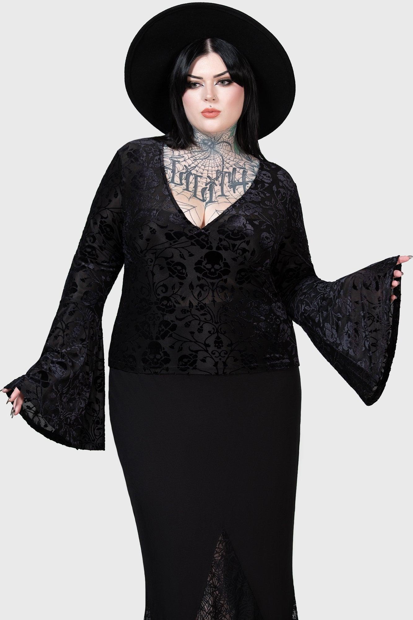 Woodland Gleam Long Sleeve Top [PLUS] Female Product Image