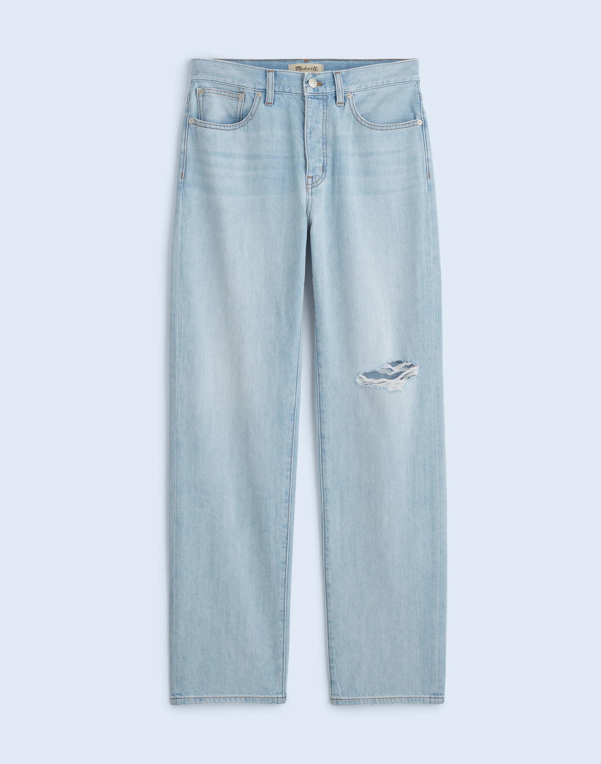 Low-Slung Straight Jeans Product Image