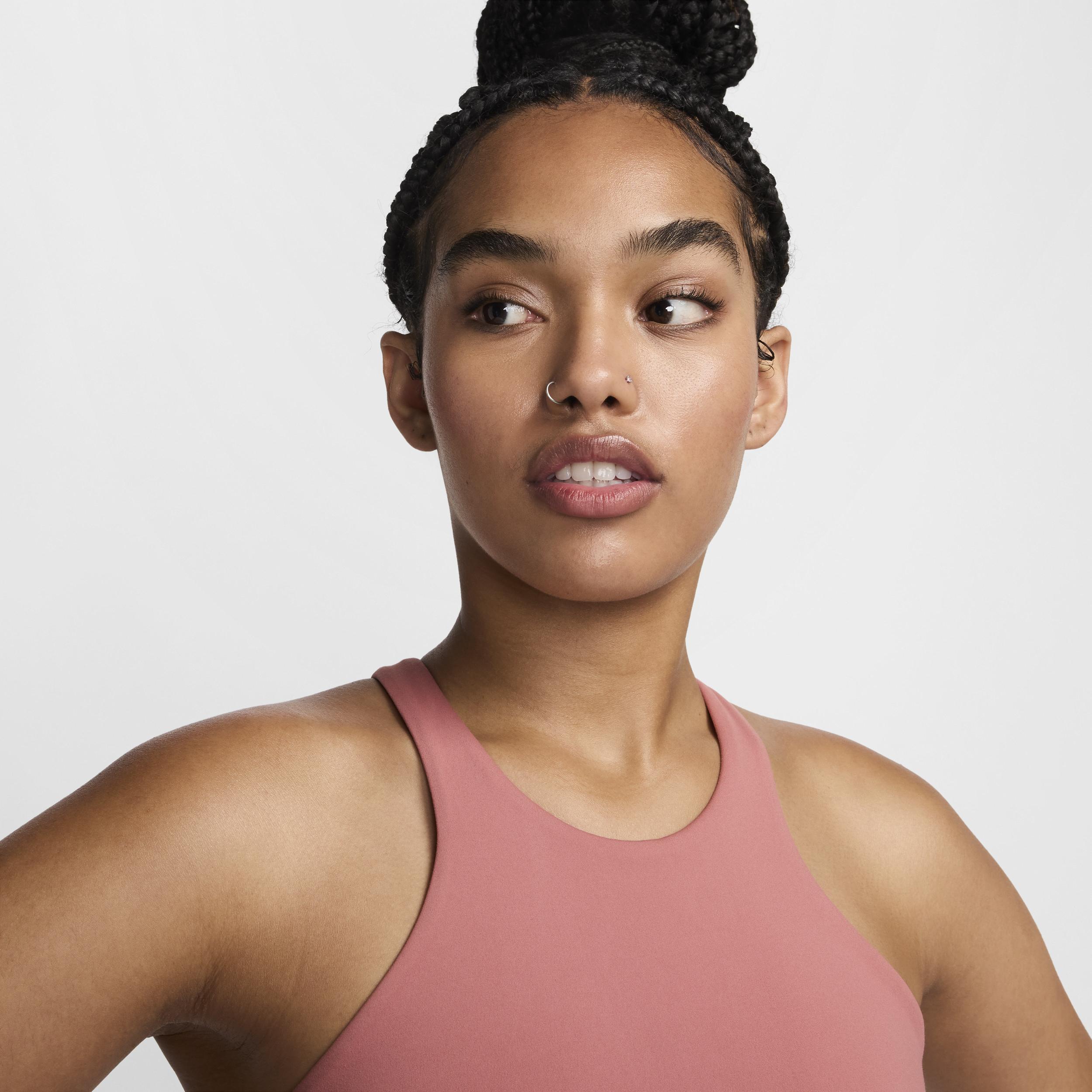Nike Womens One Twist Light-Support Lightly Lined High-Neck Sports Bra Product Image