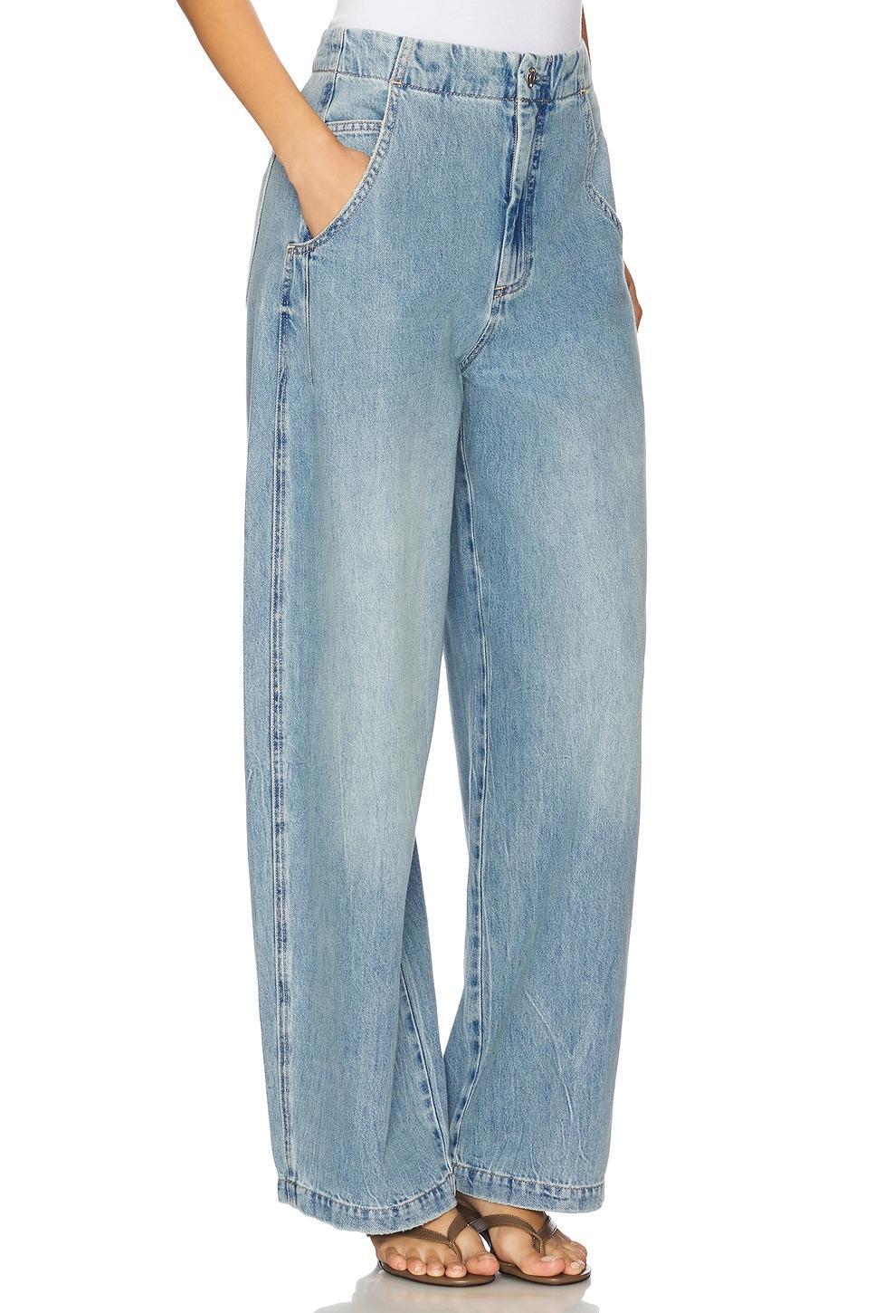 Lottie High Rise Relaxed Bowed Leg PISTOLA Product Image
