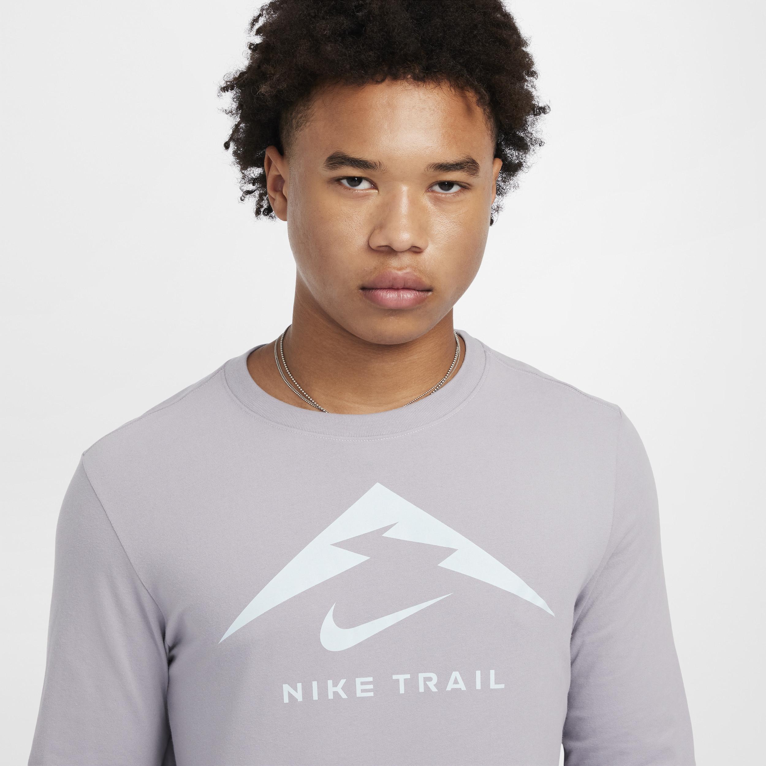 Nike Men's Dri-FIT Long-Sleeve Trail Running T-Shirt Product Image