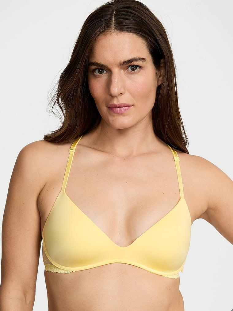 Sexy Tee Daisy Lace Wireless Push-Up Bra Product Image