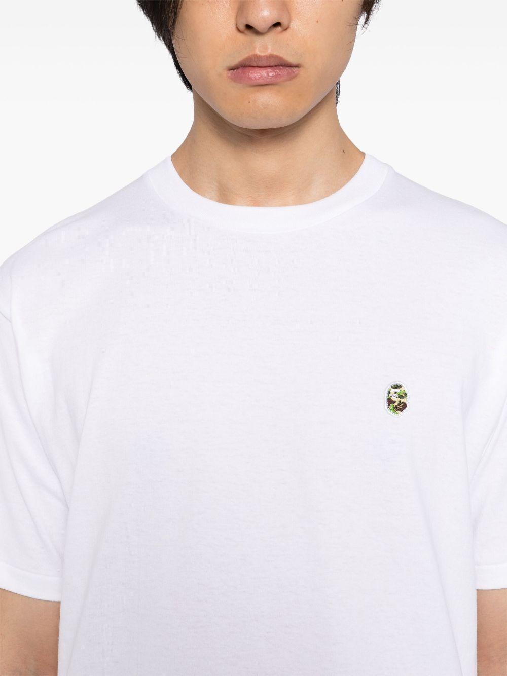 logo-embroidered t-shirt Product Image