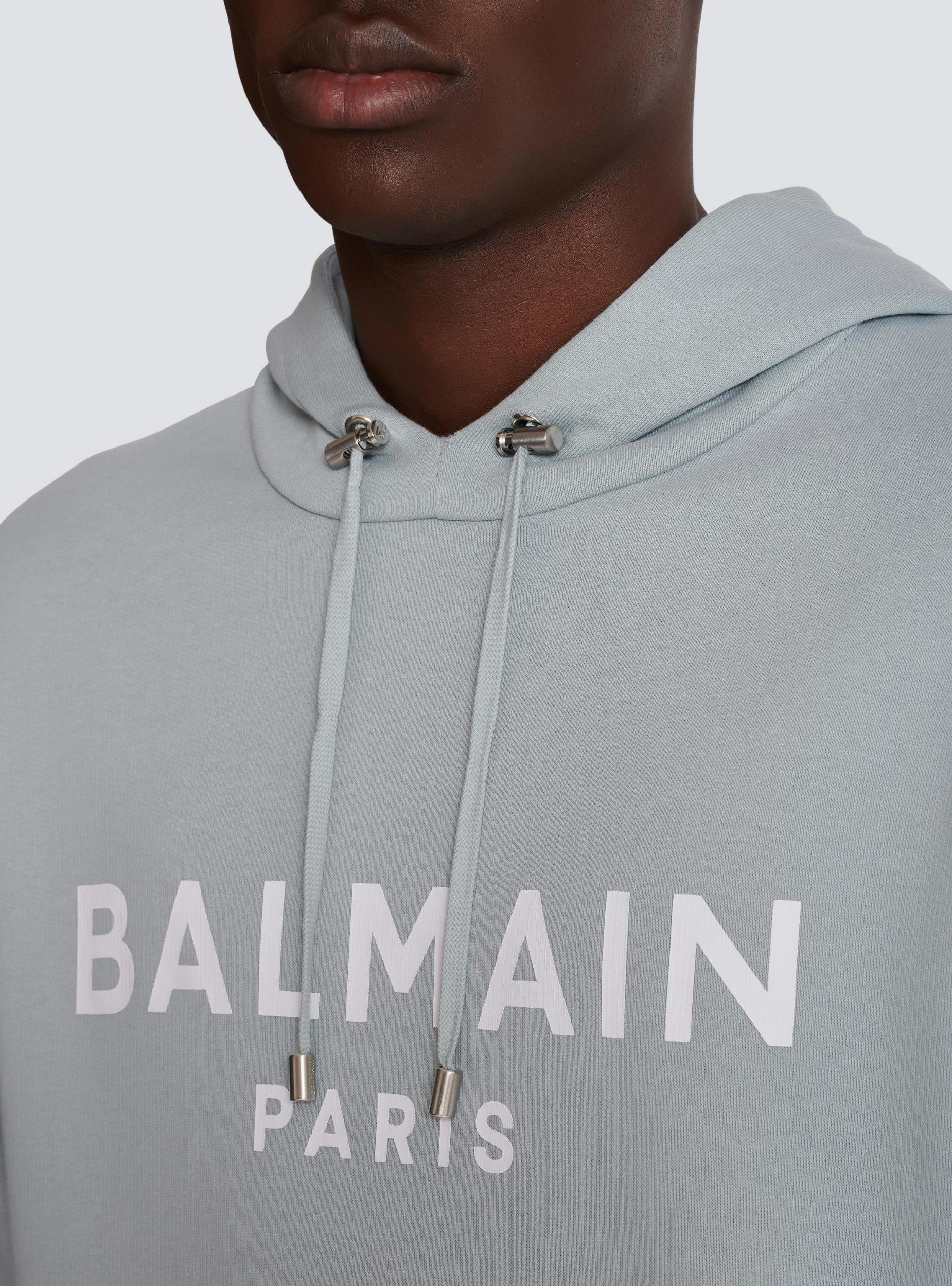 Printed Balmain Paris hoodie Product Image