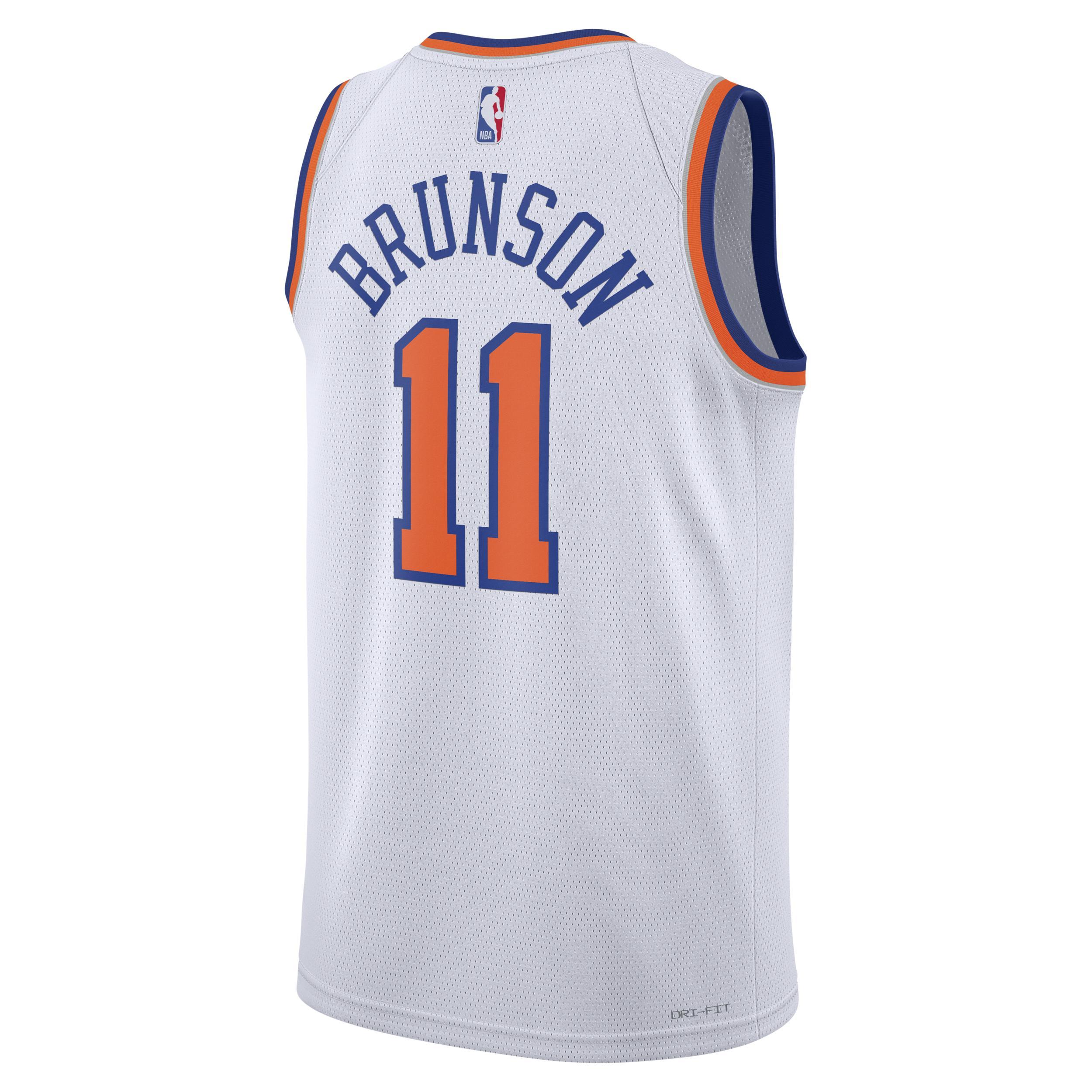 New York Knicks Association Edition 2022/23 Nike Men's Dri-FIT NBA Swingman Jersey Product Image