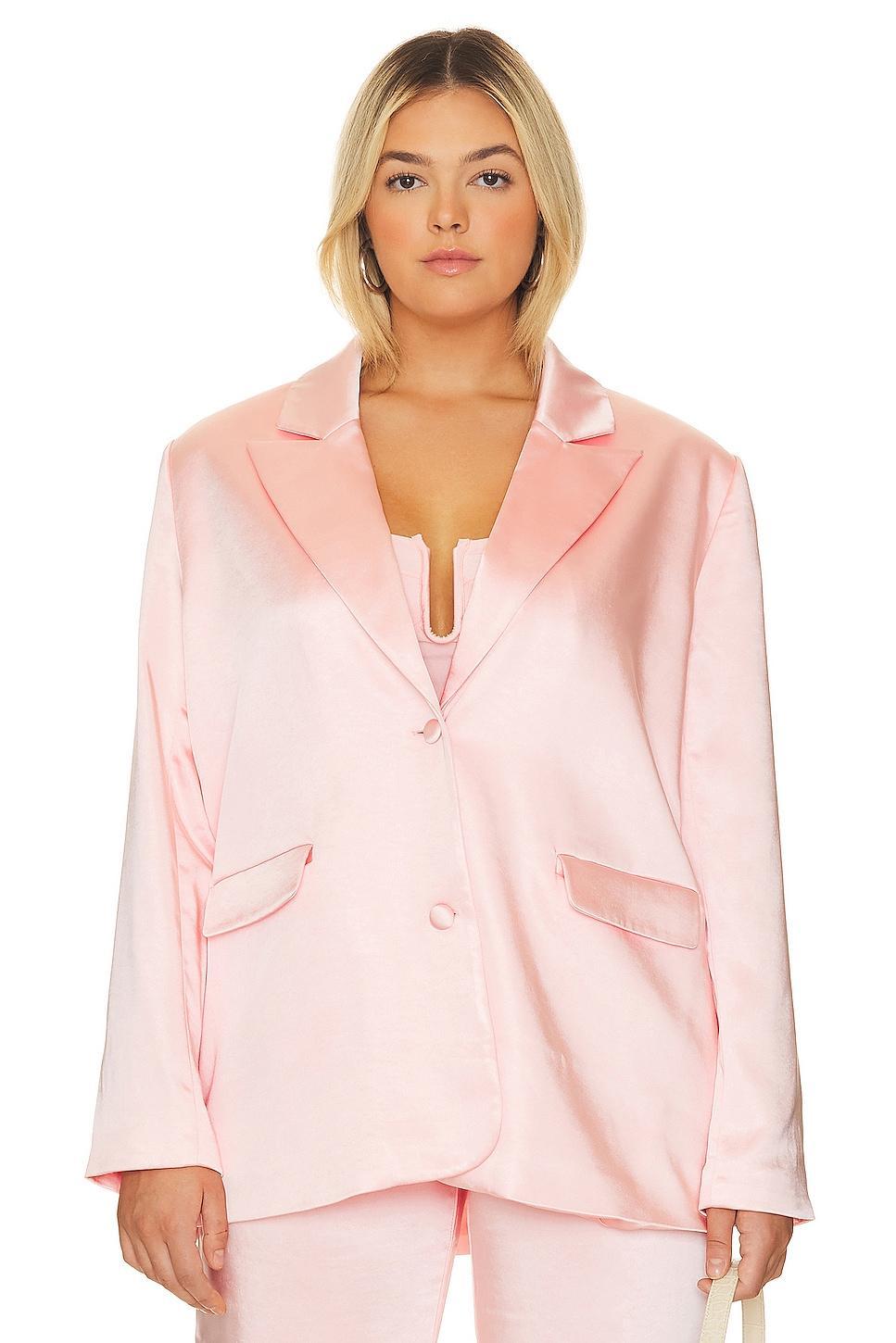 Satin Blazer Good American Product Image