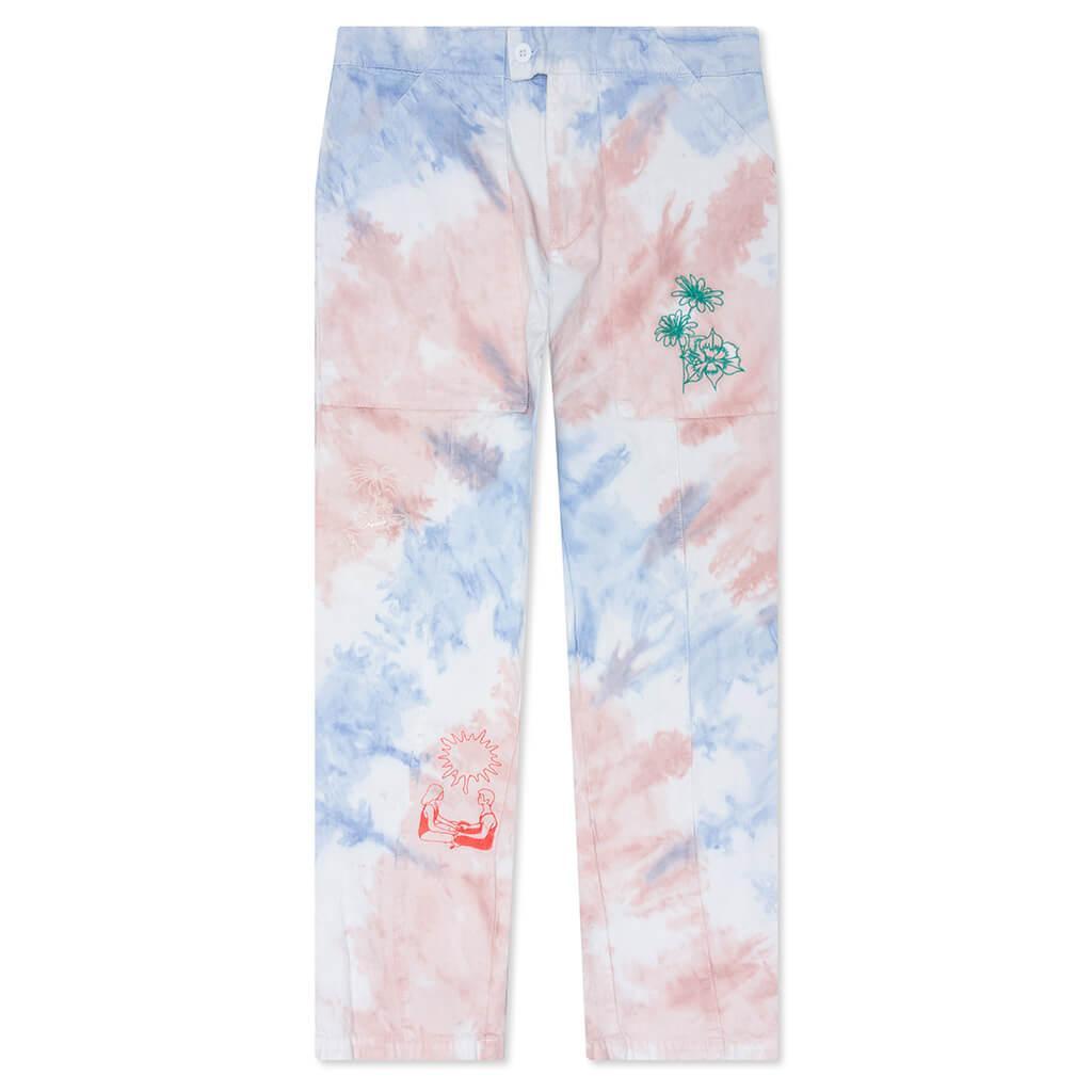 Growth Connection Change Minimal Tie Dye Work Pants - Multi Male Product Image