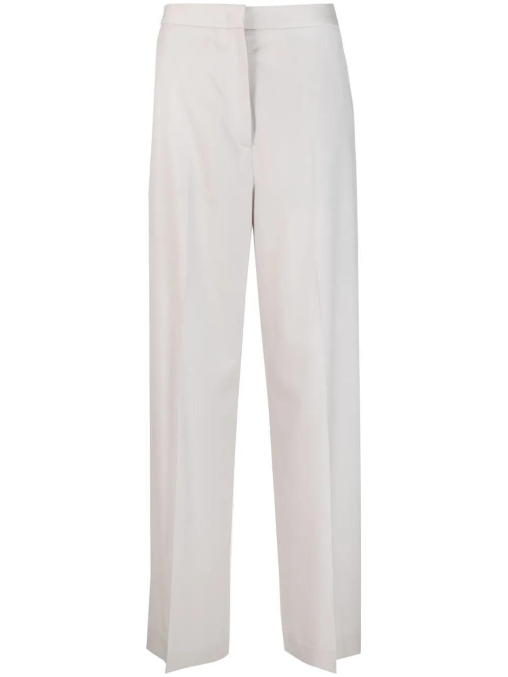 FABIANA FILIPPI Straight-leg Tailored Trousers In Neutrals Product Image