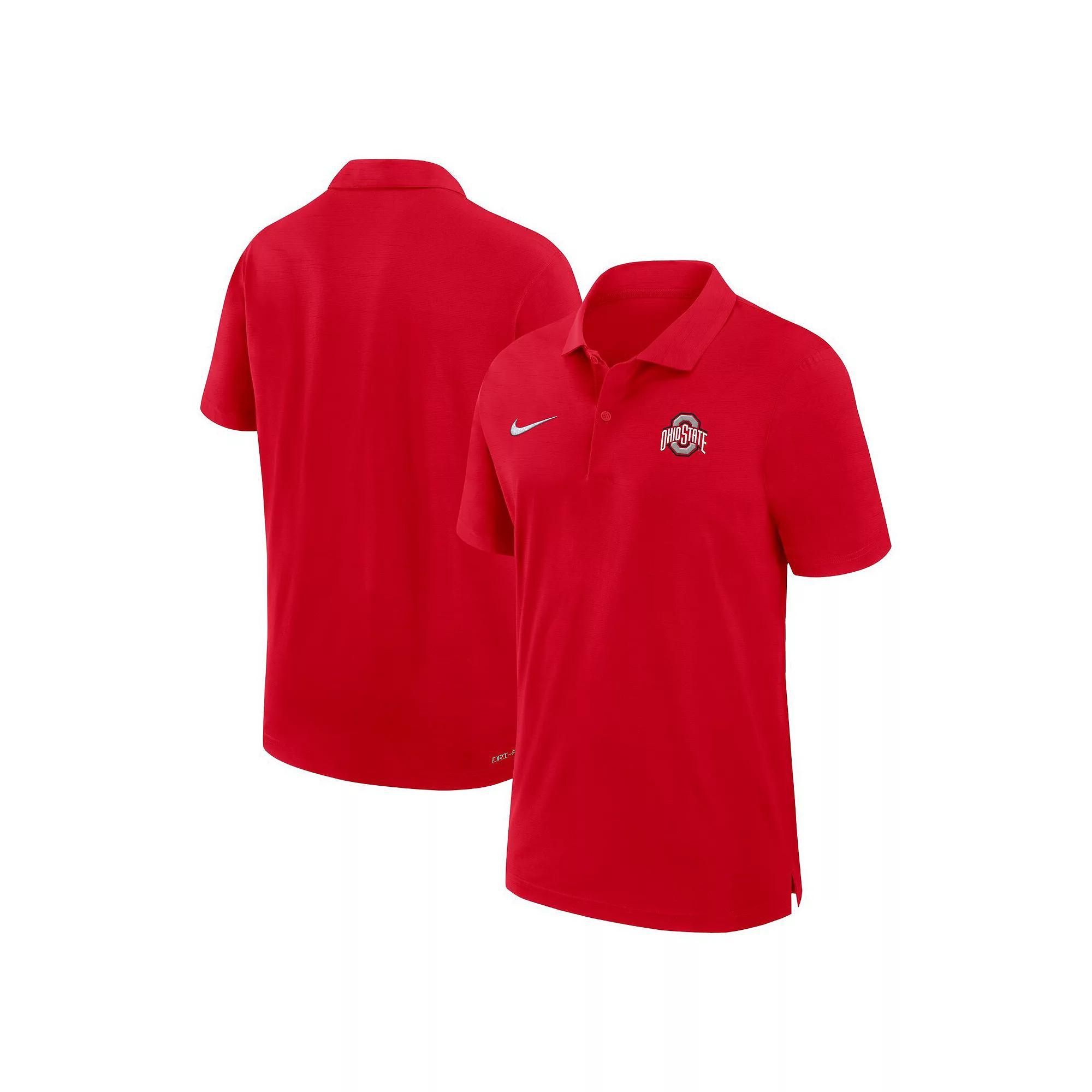 Men's Nike Green Michigan State Spartans Sideline Woven Performance Polo, Size: XXL Product Image
