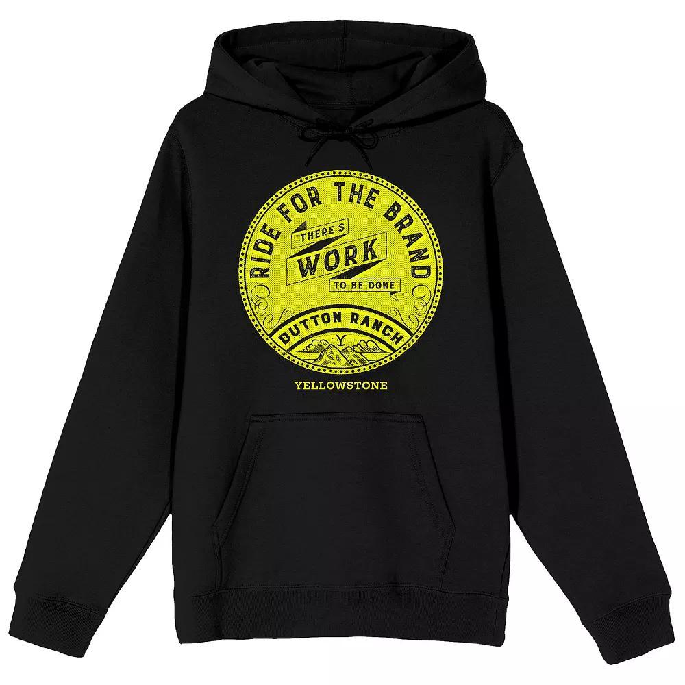 Men's Yellowstone Ride For Brand Hoodie, Size: XL, Black Product Image
