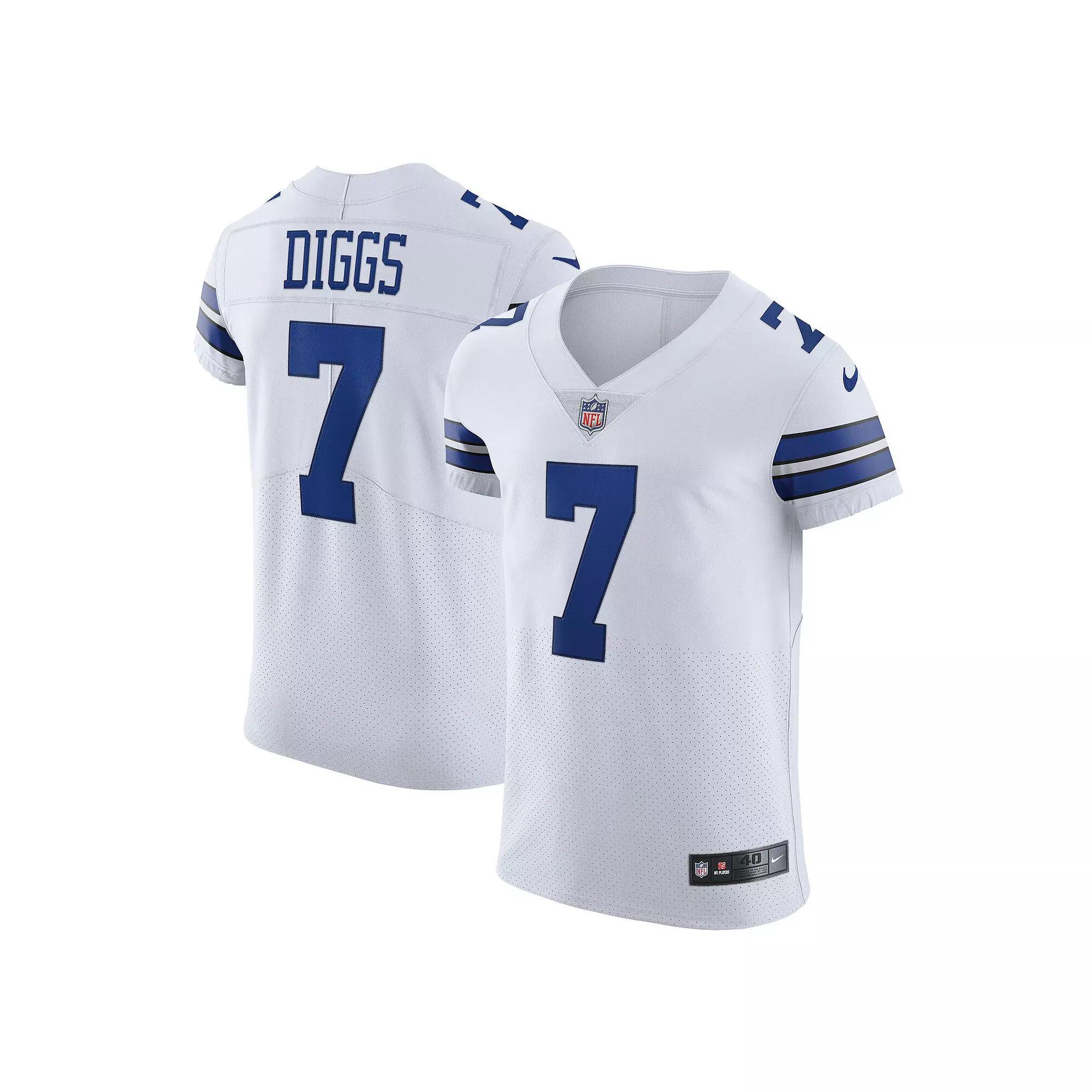Men's Nike Trevon Diggs White Dallas Cowboys Vapor Elite Jersey, Size: 56 Product Image