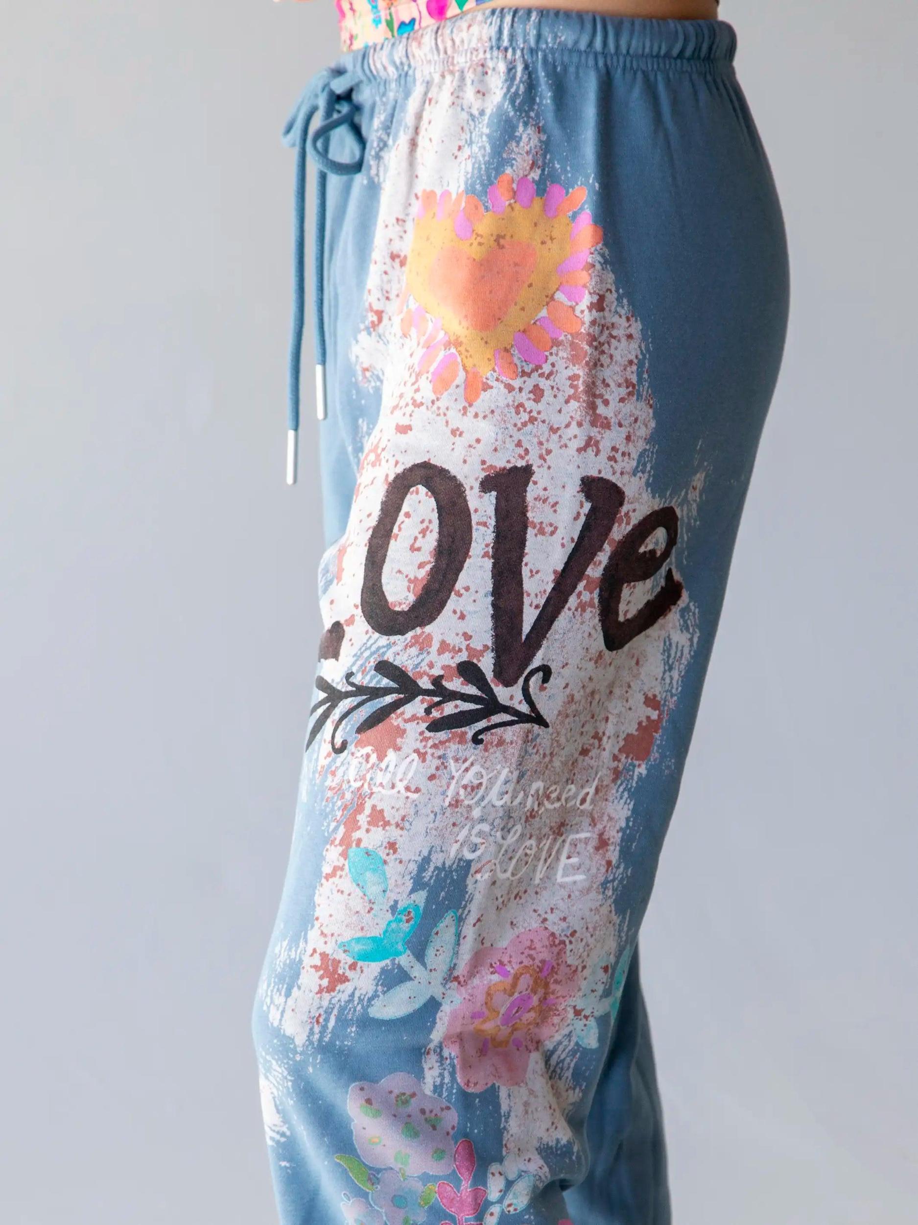 Life Is A Canvas Jogger Pants - Love Slate Product Image