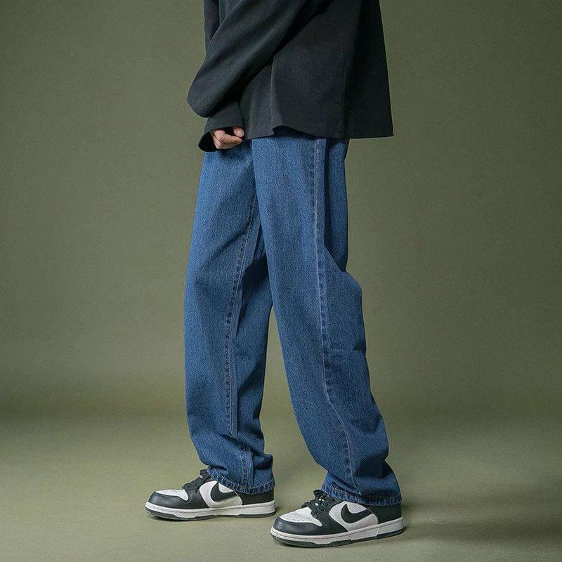 High Waist Wide Leg Jeans Product Image