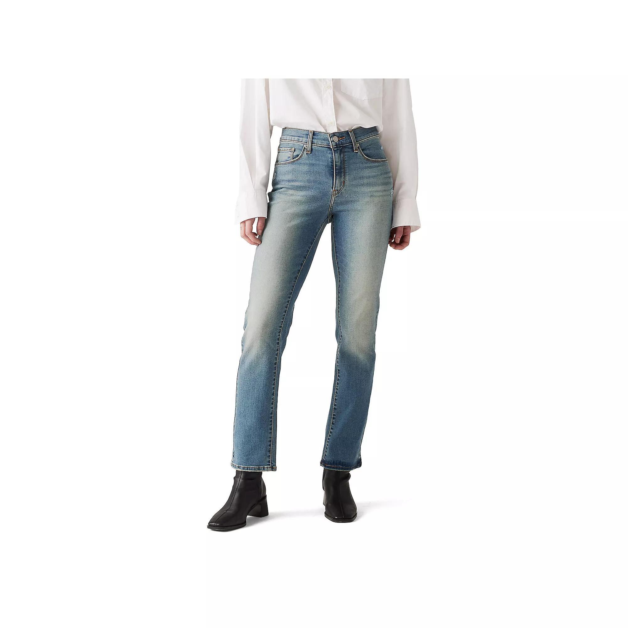 Women's Levi's® Classic Straight-Leg Jeans, Size: 27(US 4)Medium, Cave Wall Product Image