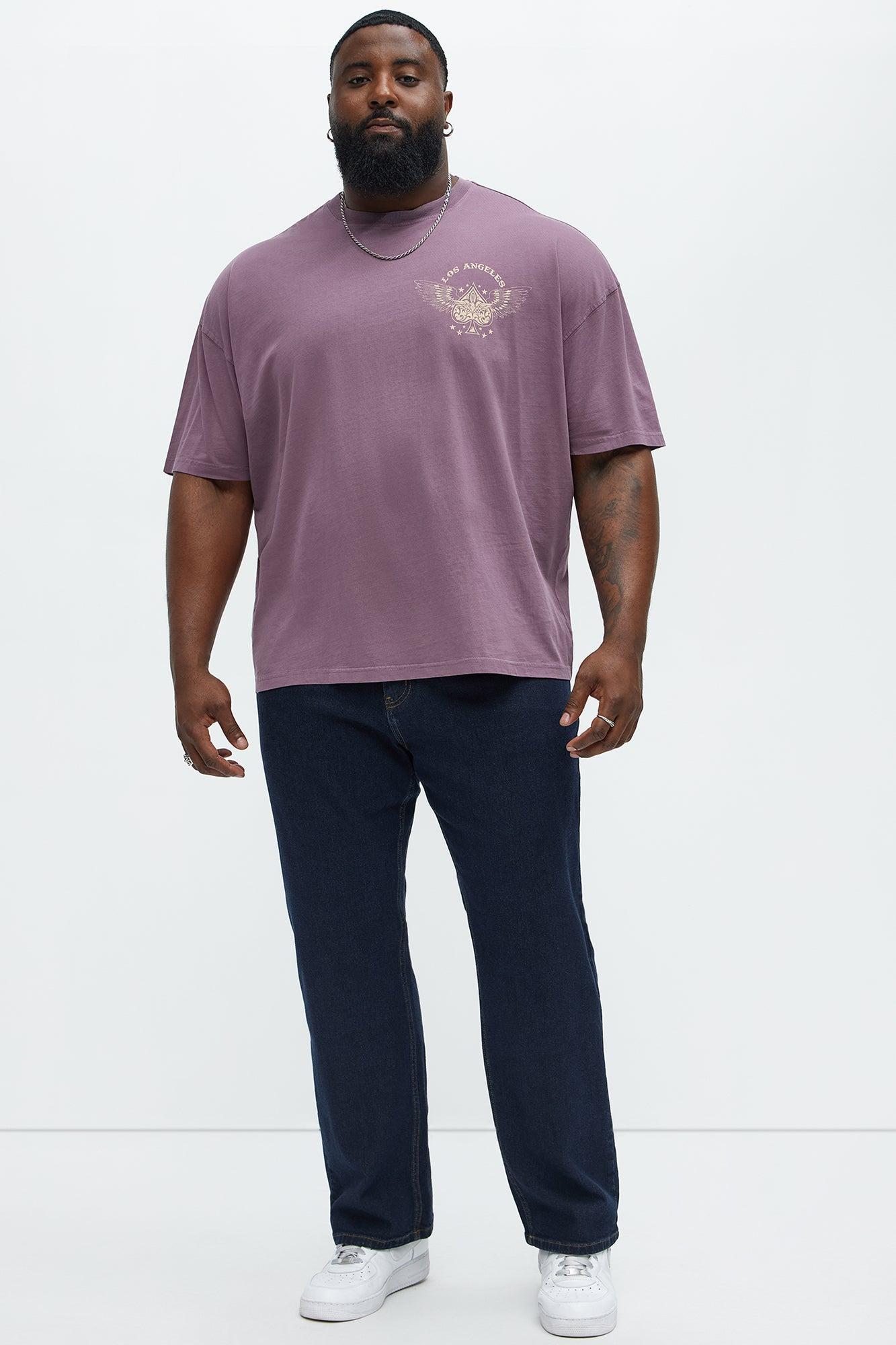 West Coast Race Team Oversized Short Sleeve Tee - Purple Product Image