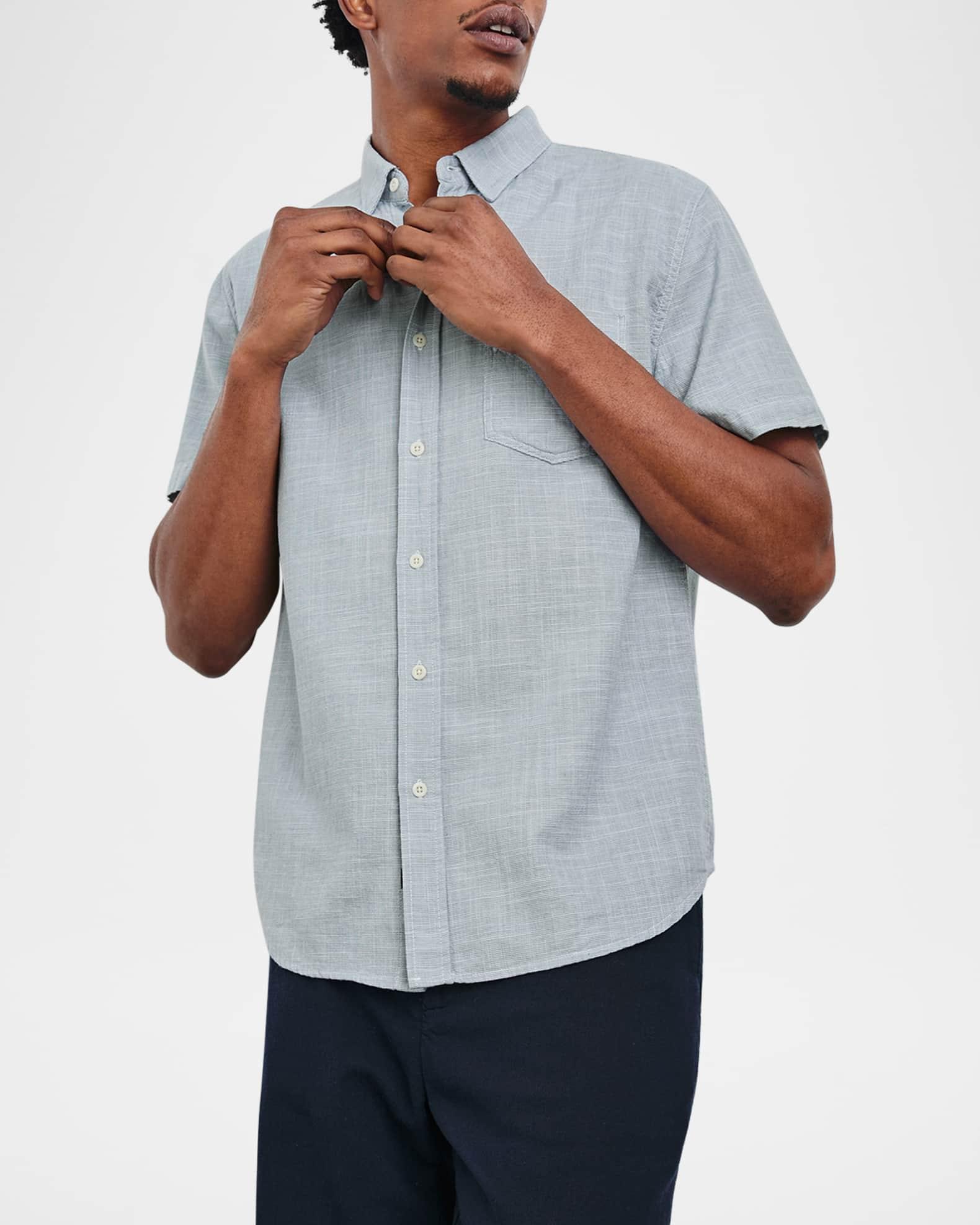 Men's Fairfax Cotton Pocket Short-Sleeve Shirt Product Image
