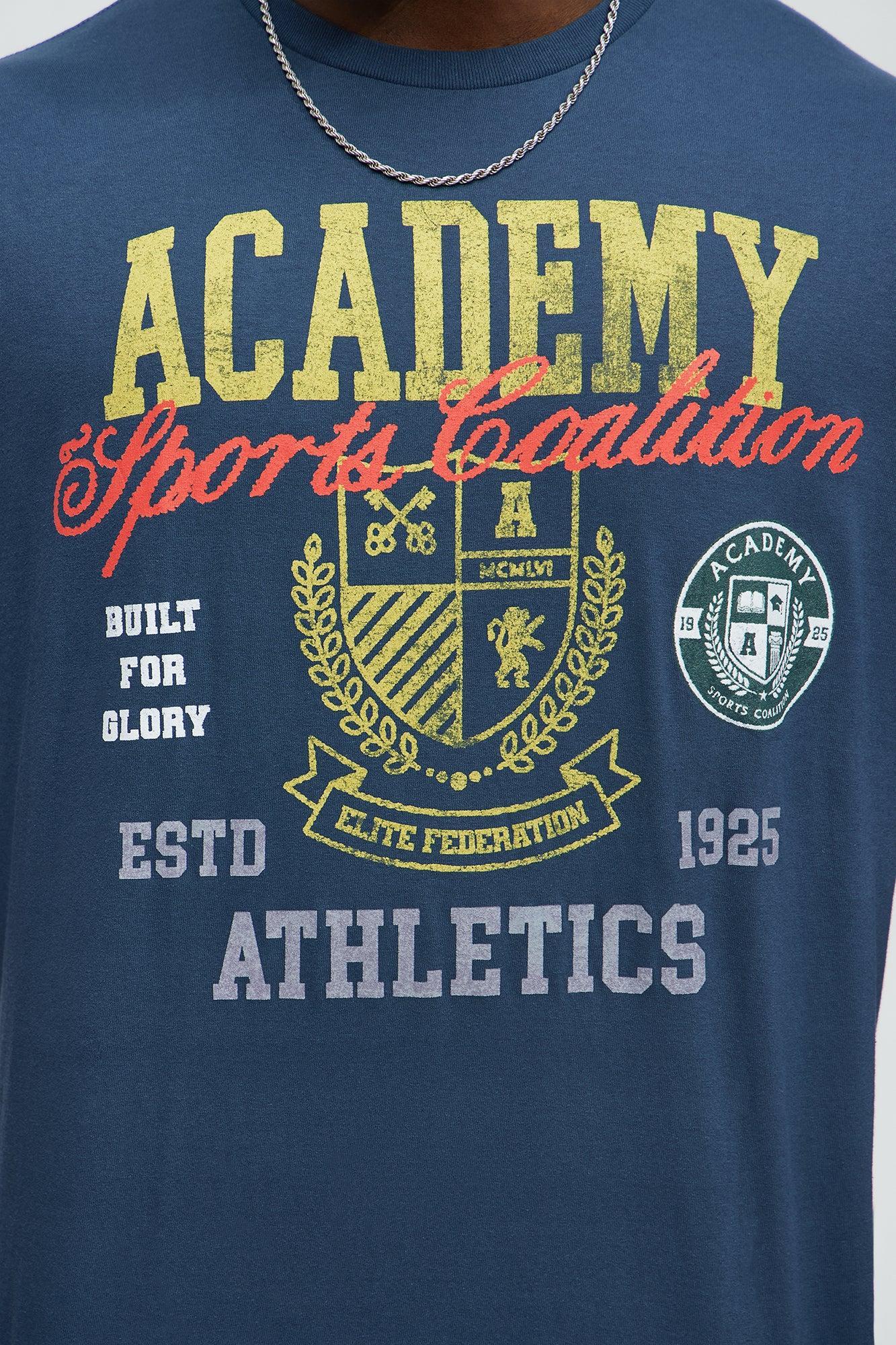 Academy Athletics Short Sleeve Tee - Blue Product Image