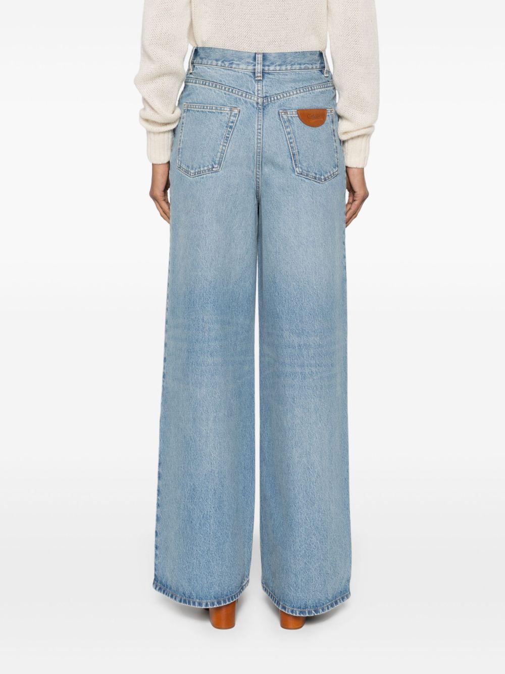 logo-patch jeans Product Image