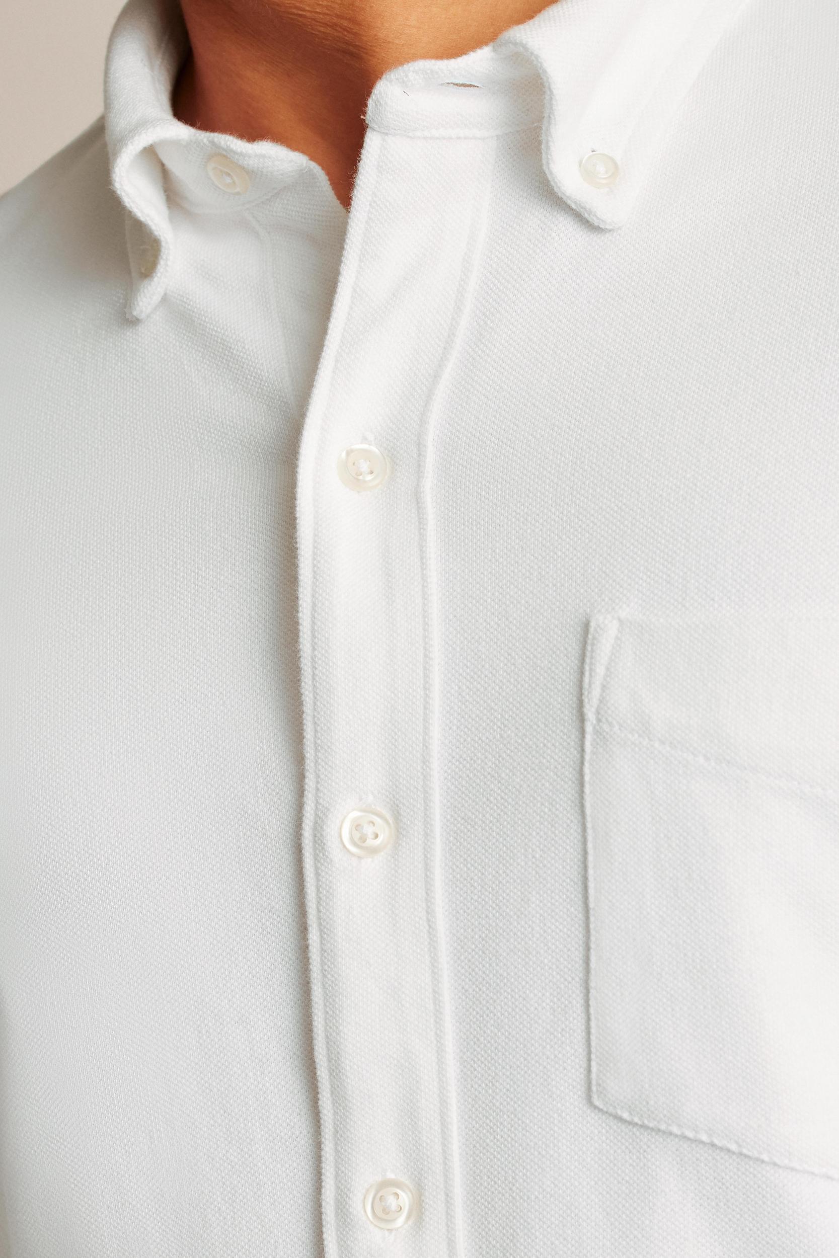 Knit Oxford Shirt Product Image