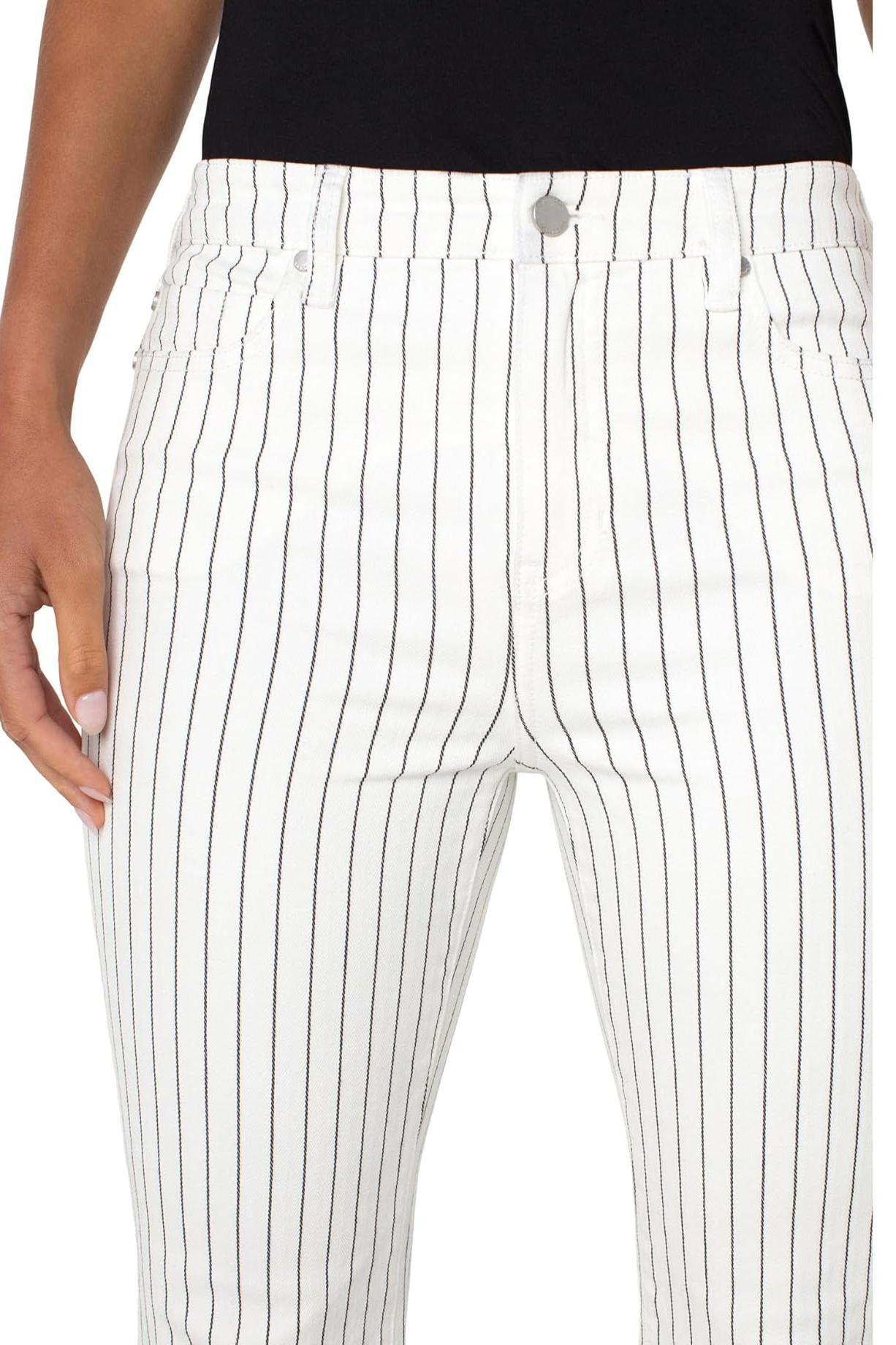 Hannah High Rise Flare With Fray Hem Product Image