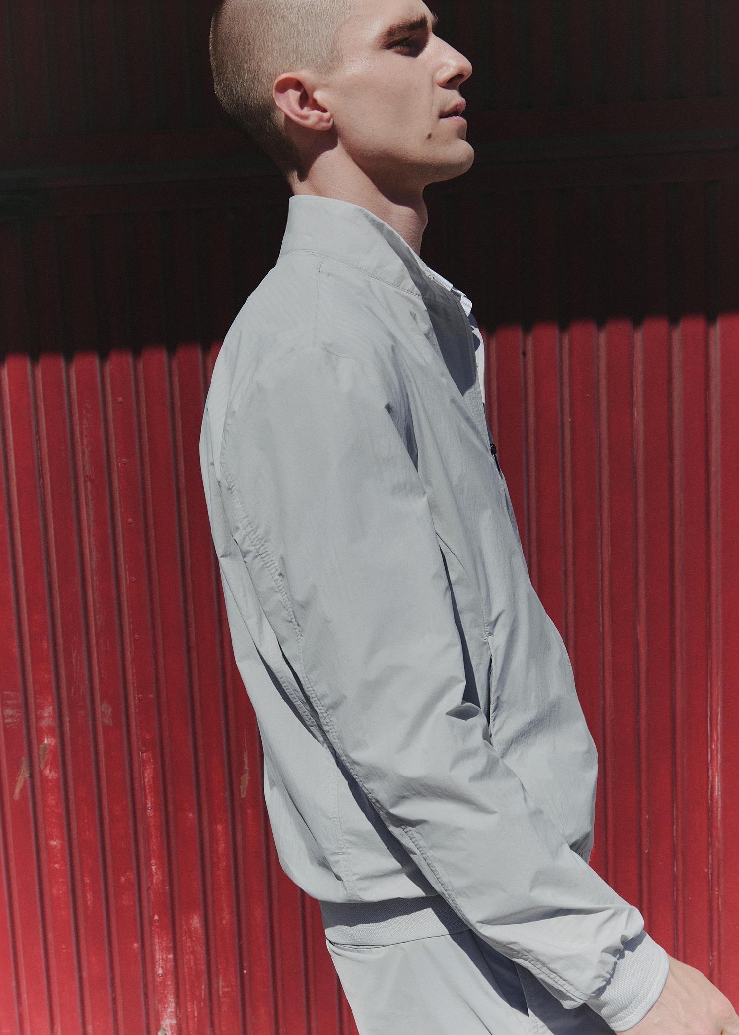 Chaqueta bomber repelente al agua - Men | MANGO USA Product Image